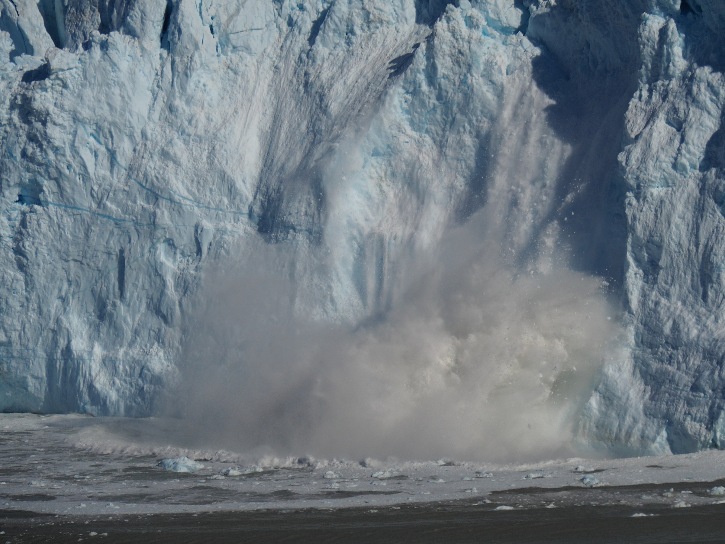 calving ice