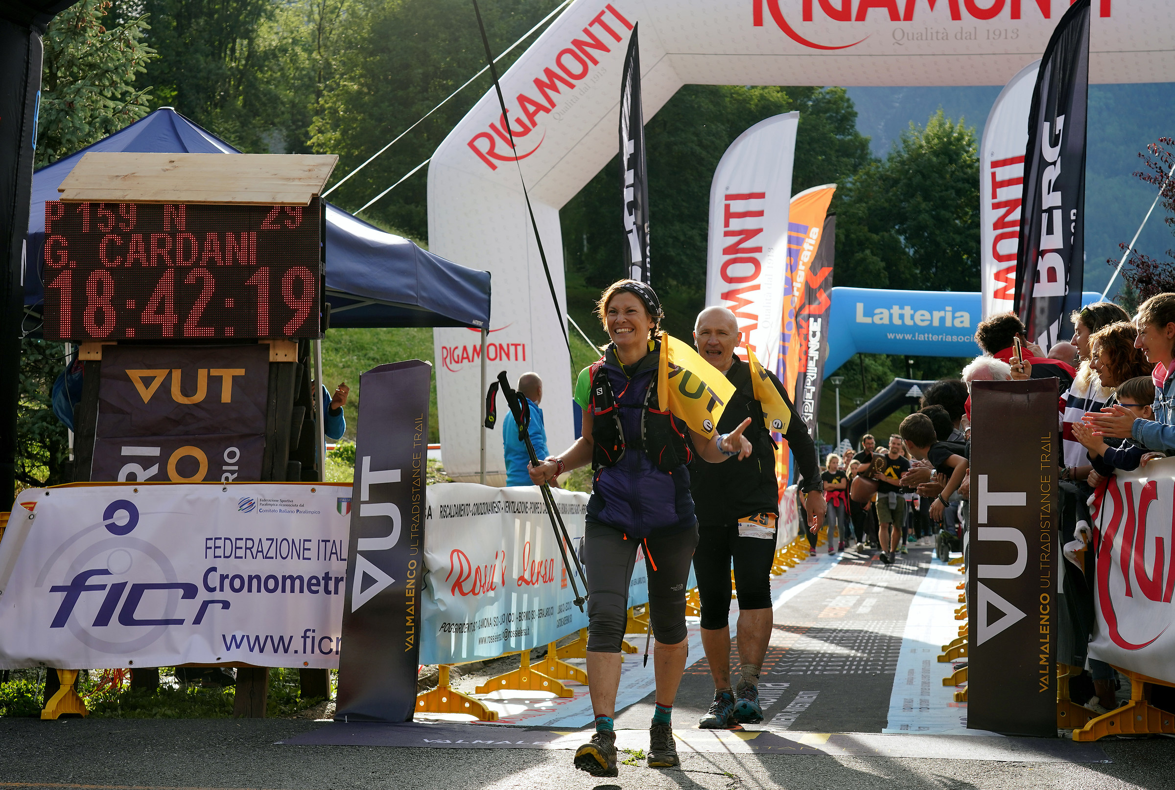 Vut 2018 arrivo in coppia 18:42:19 tempo percorso