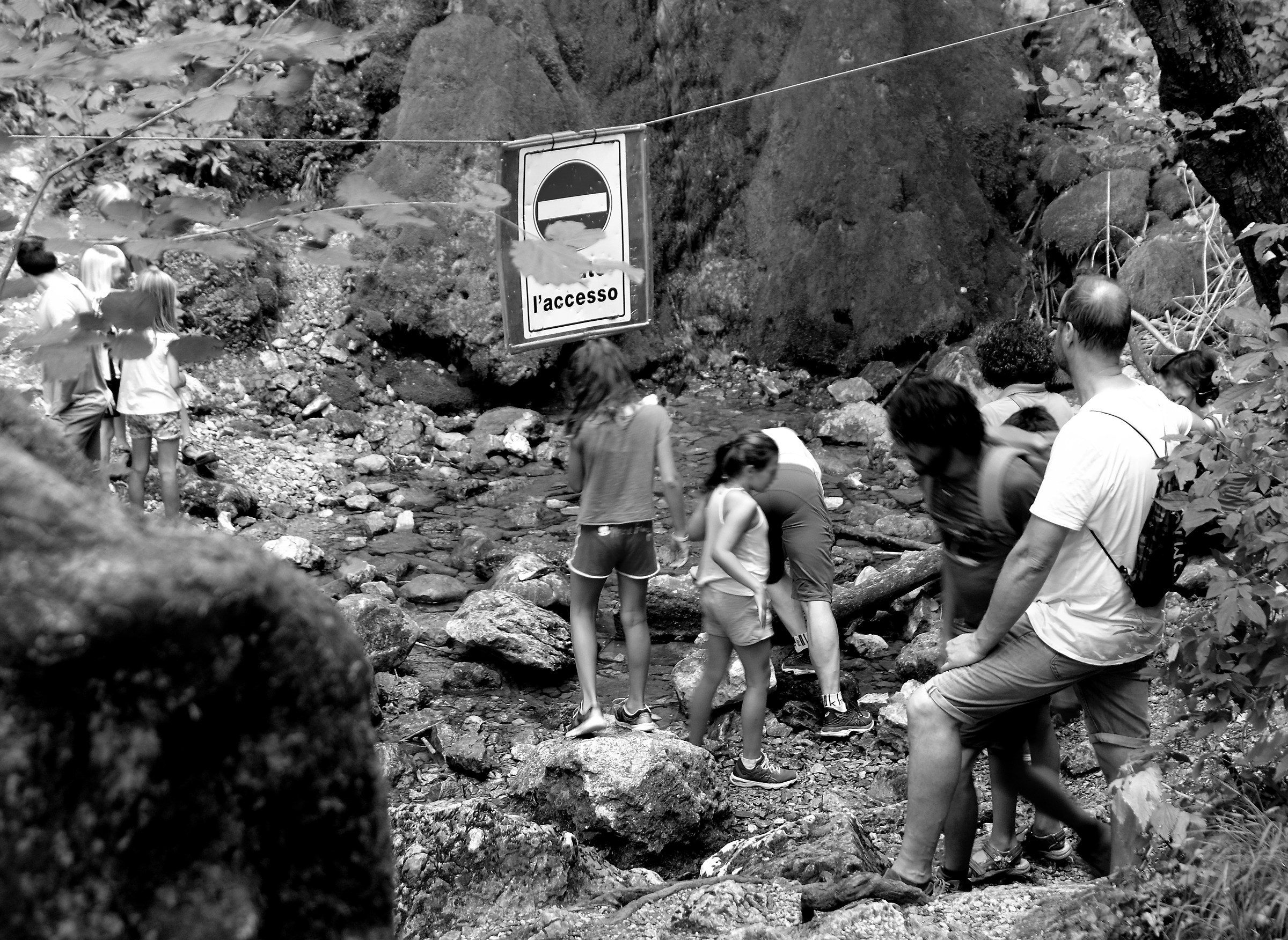 Il cartello non era chiaro