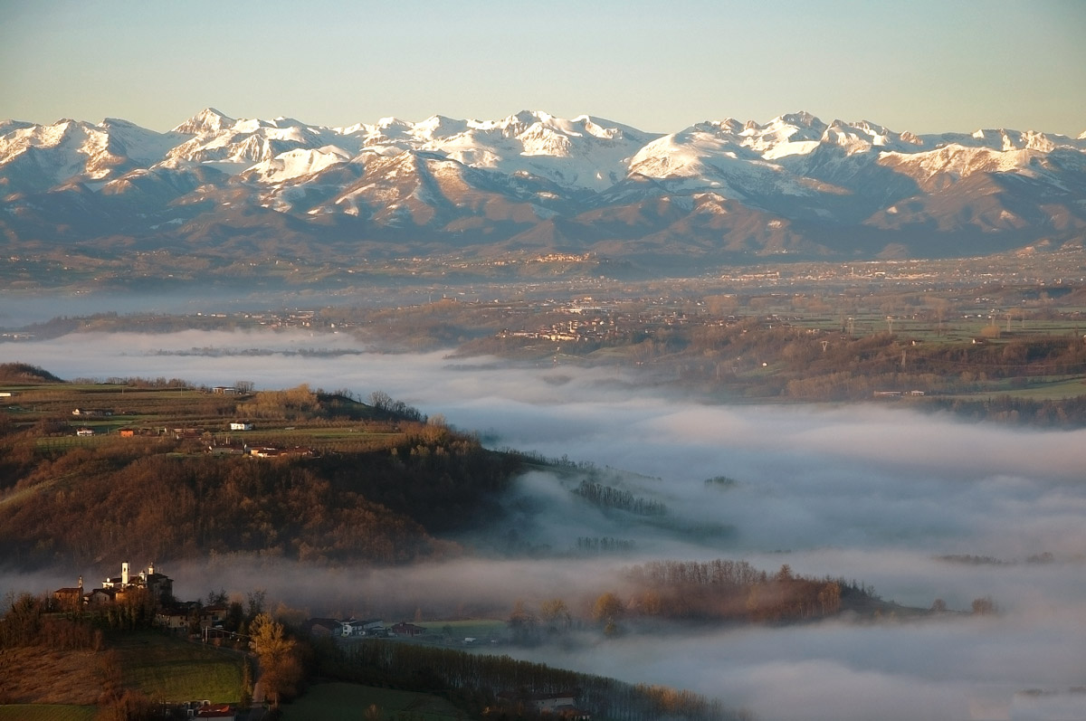 The spring in the Langhe