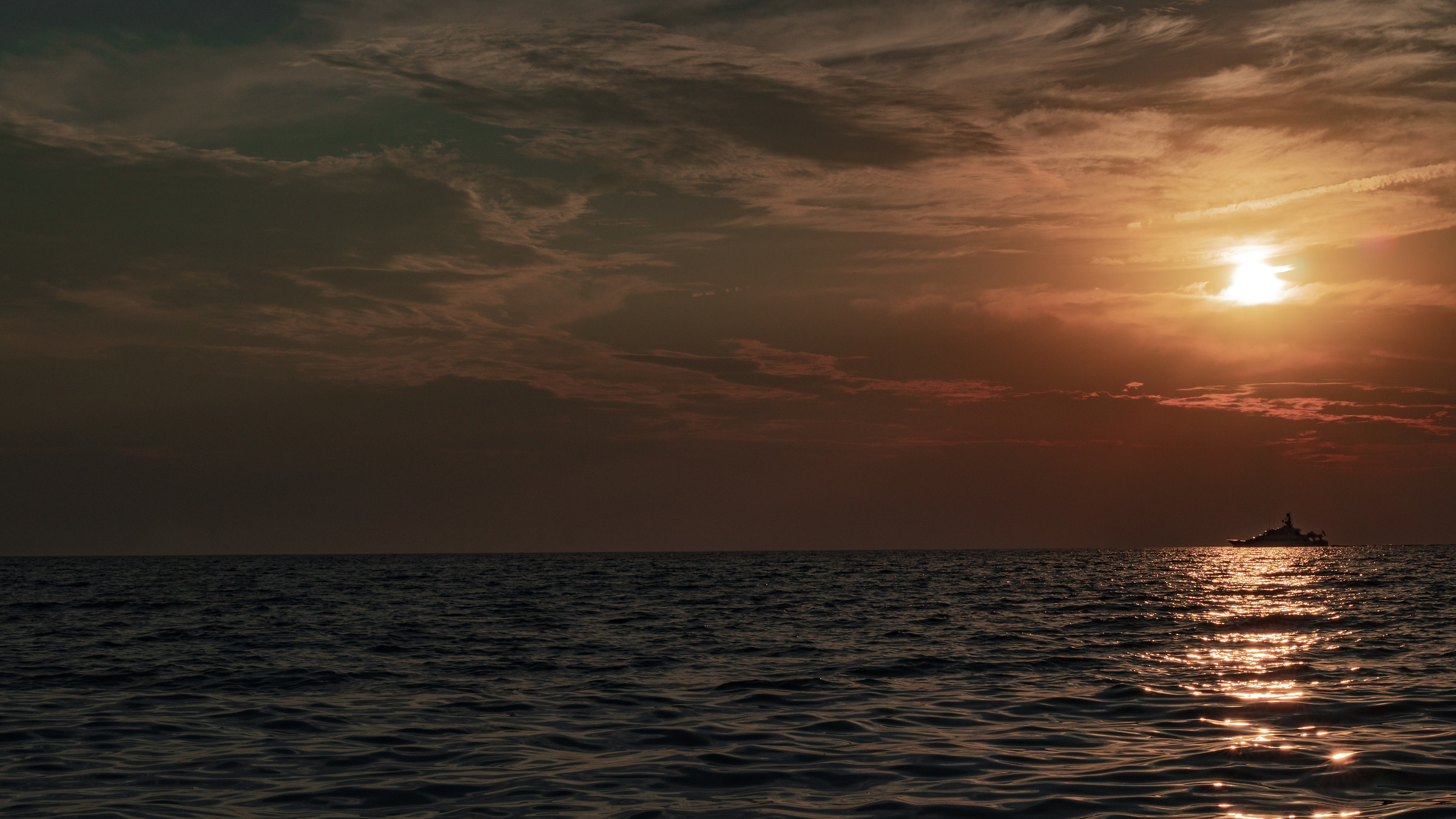 Sunset in Kathisma Beach