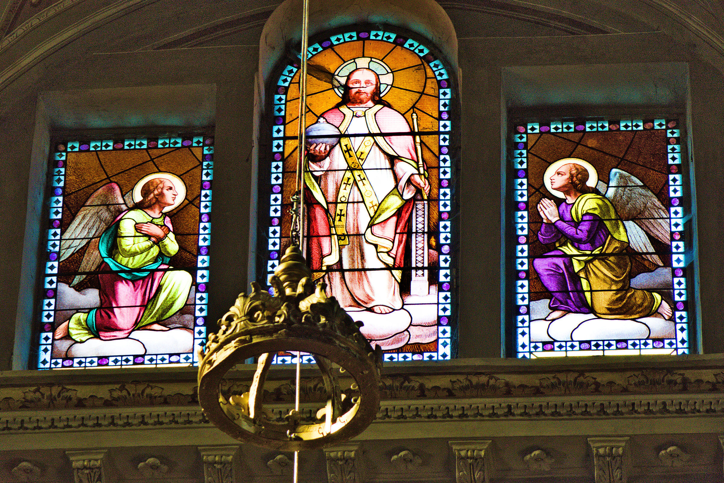 Vetrata della chiesa di Pieve Vergonte