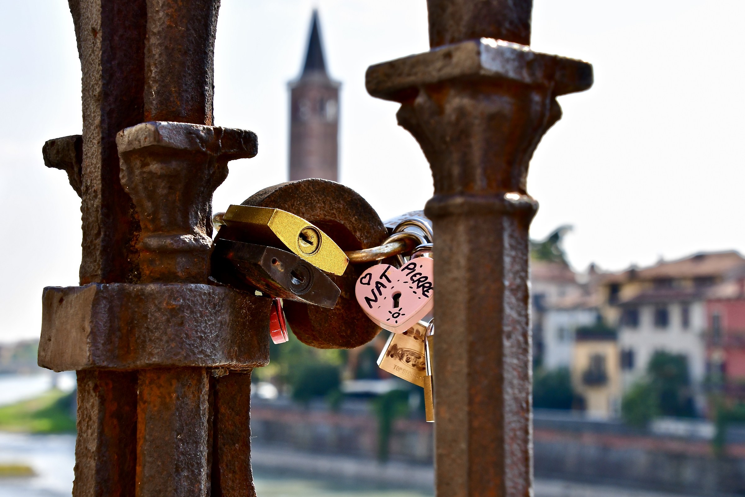 Love in a padlock-Verona