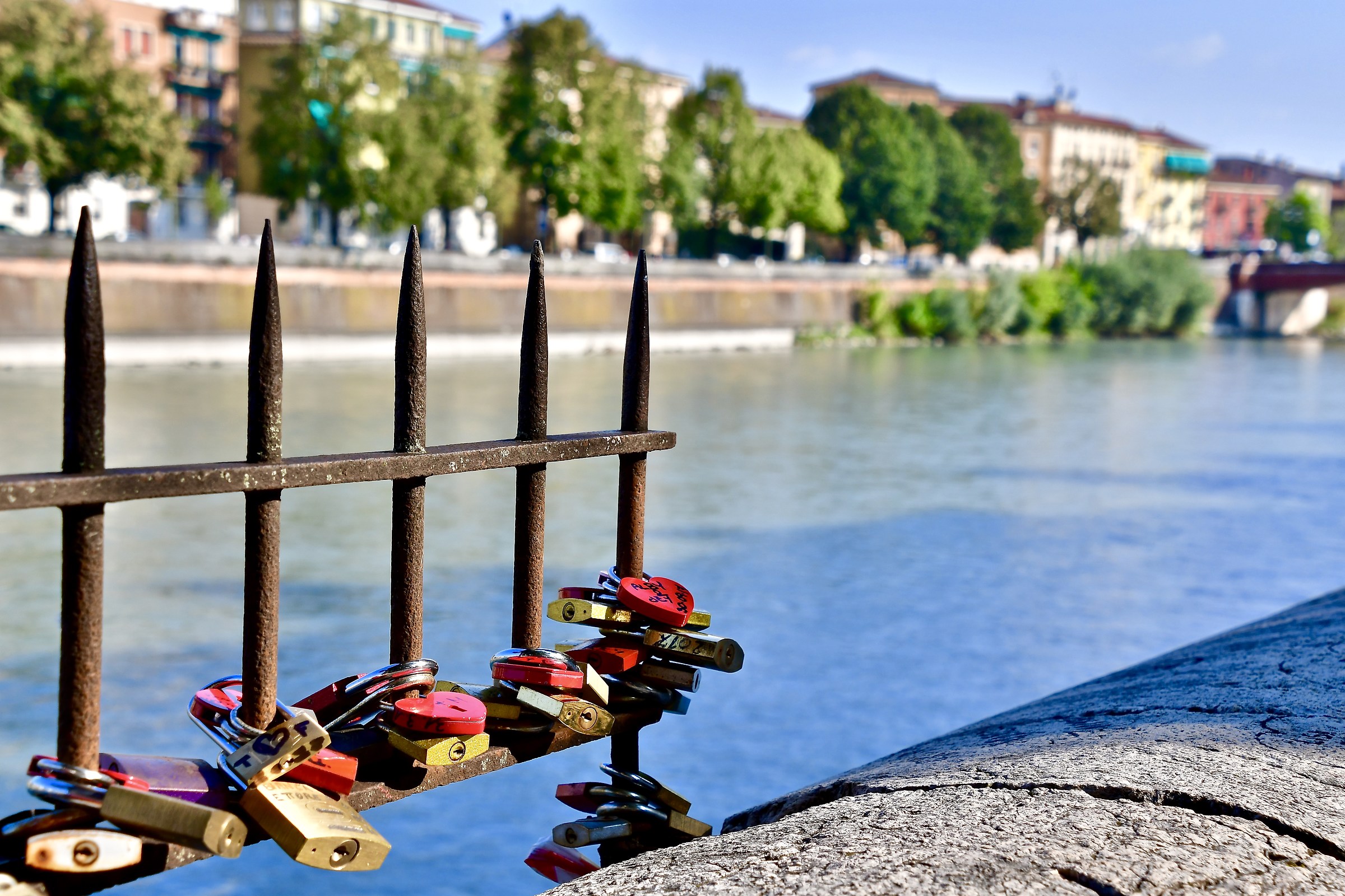 Love in a padlock-Verona