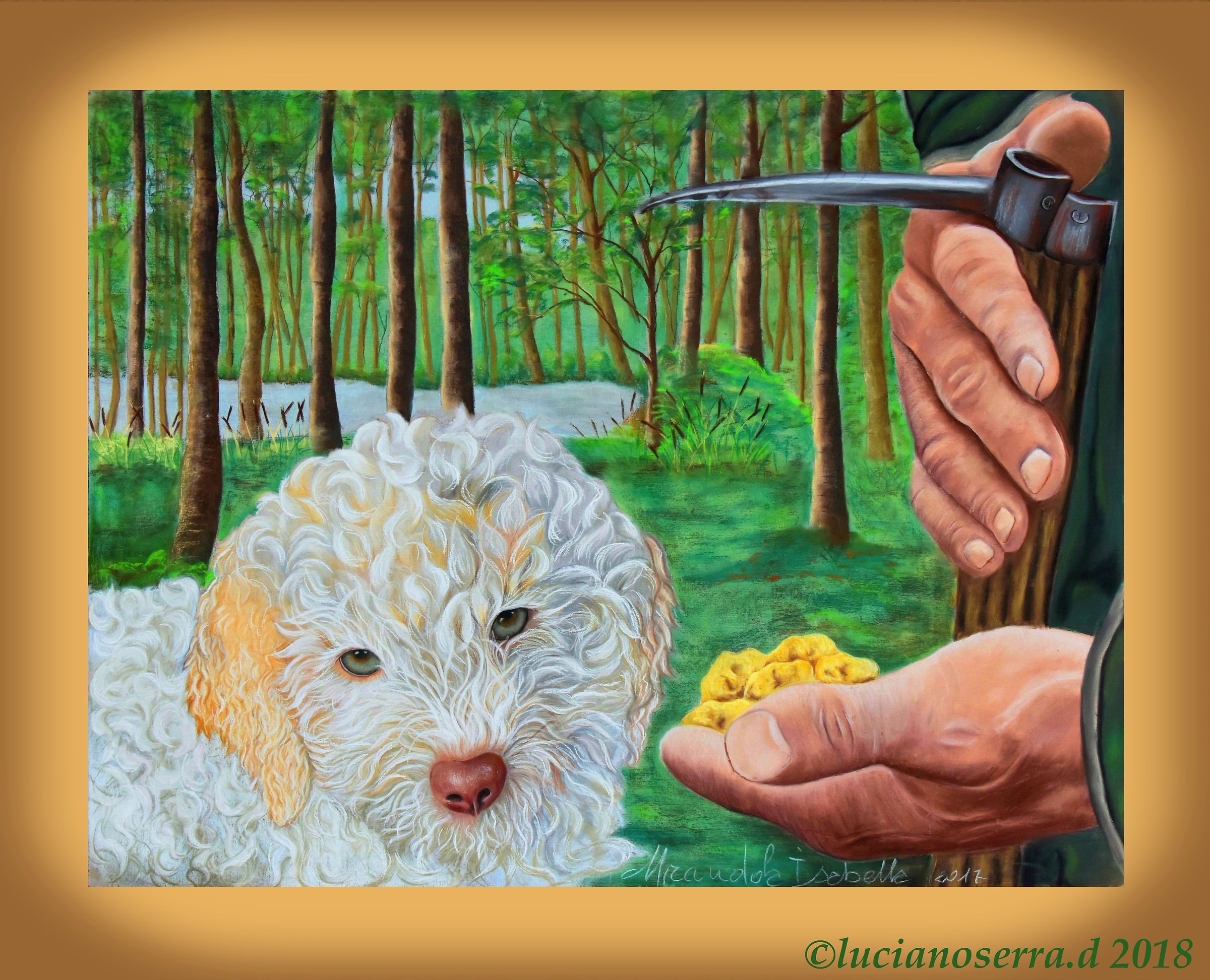 Opera pittorica di Isabella Mirandola