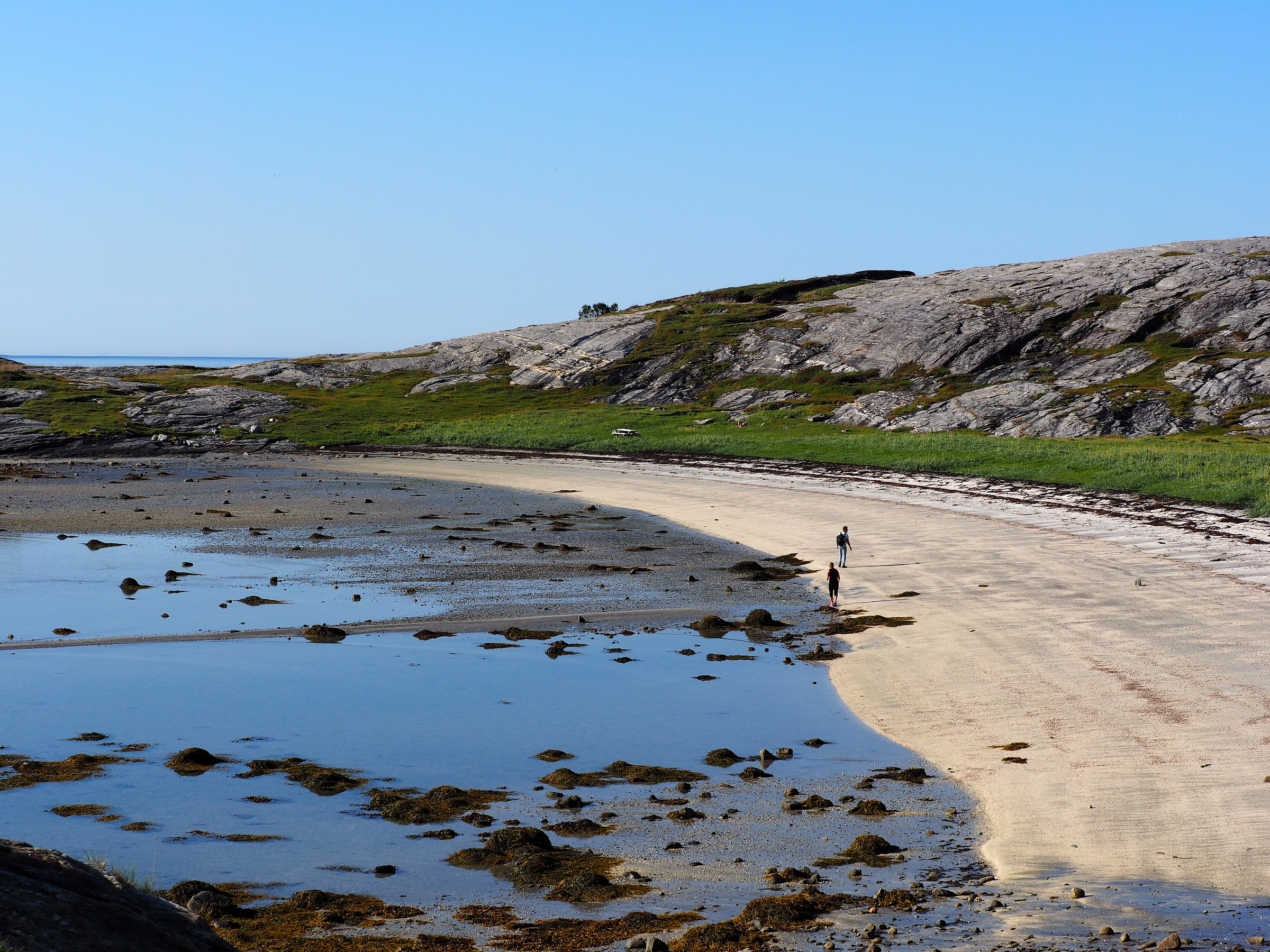 enjoying last heat of summer