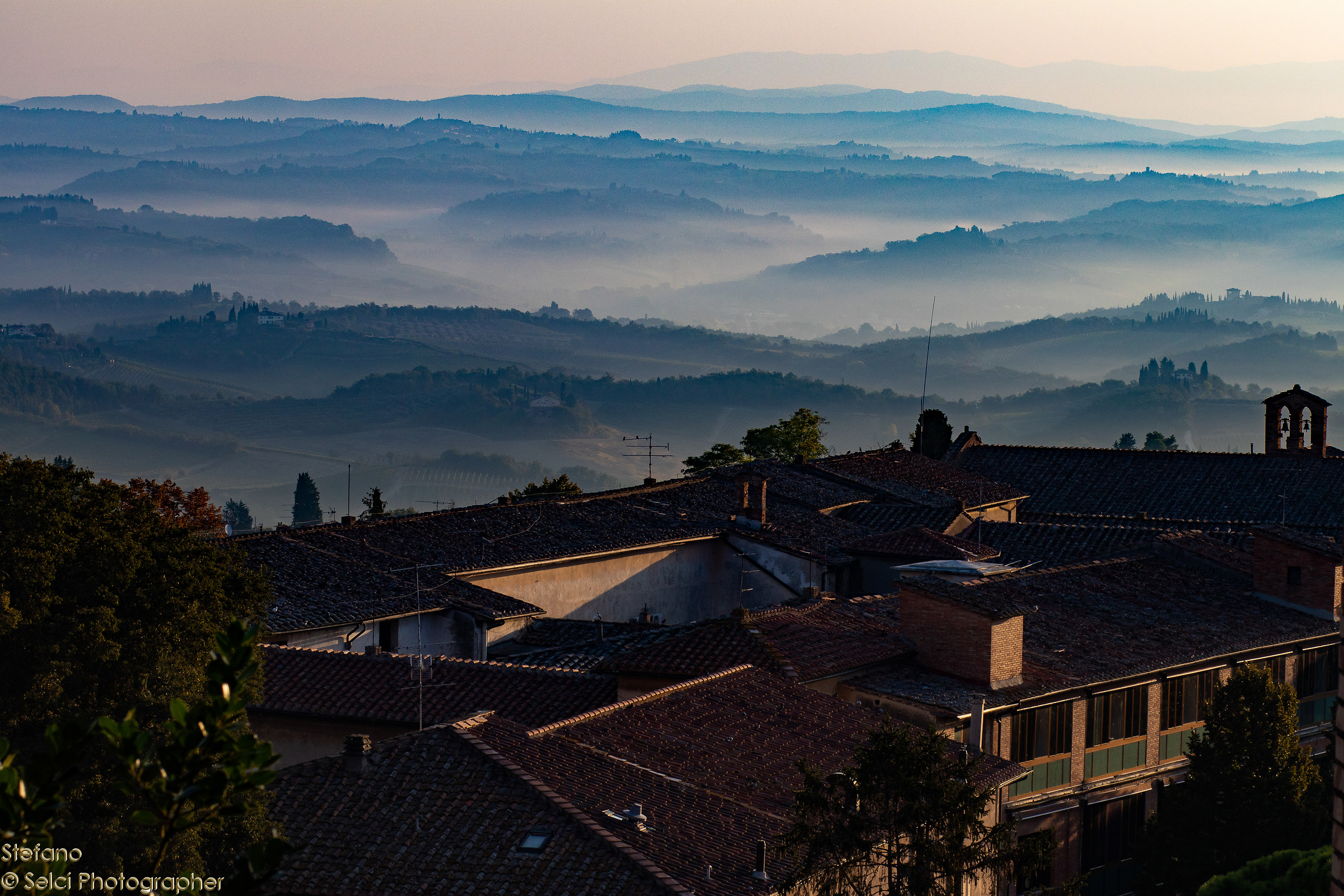After sunrise (San Gimignano)