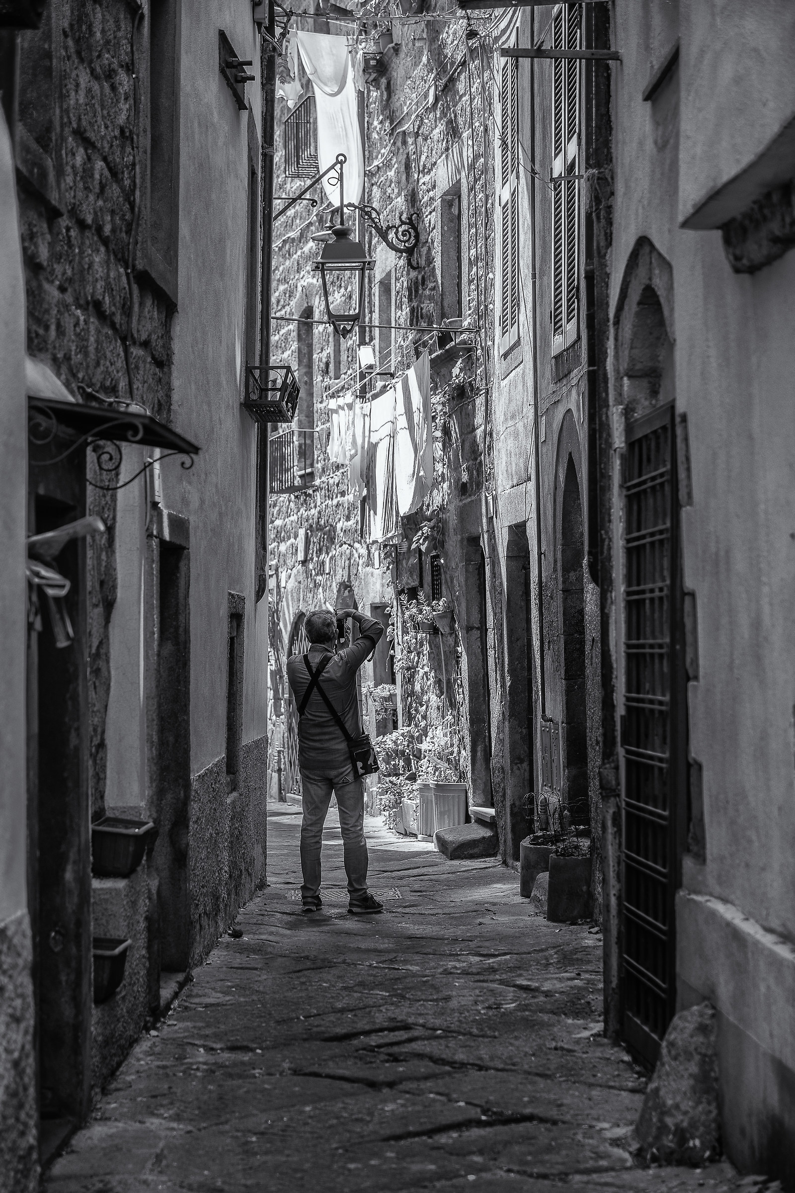 Photographing in the alleys