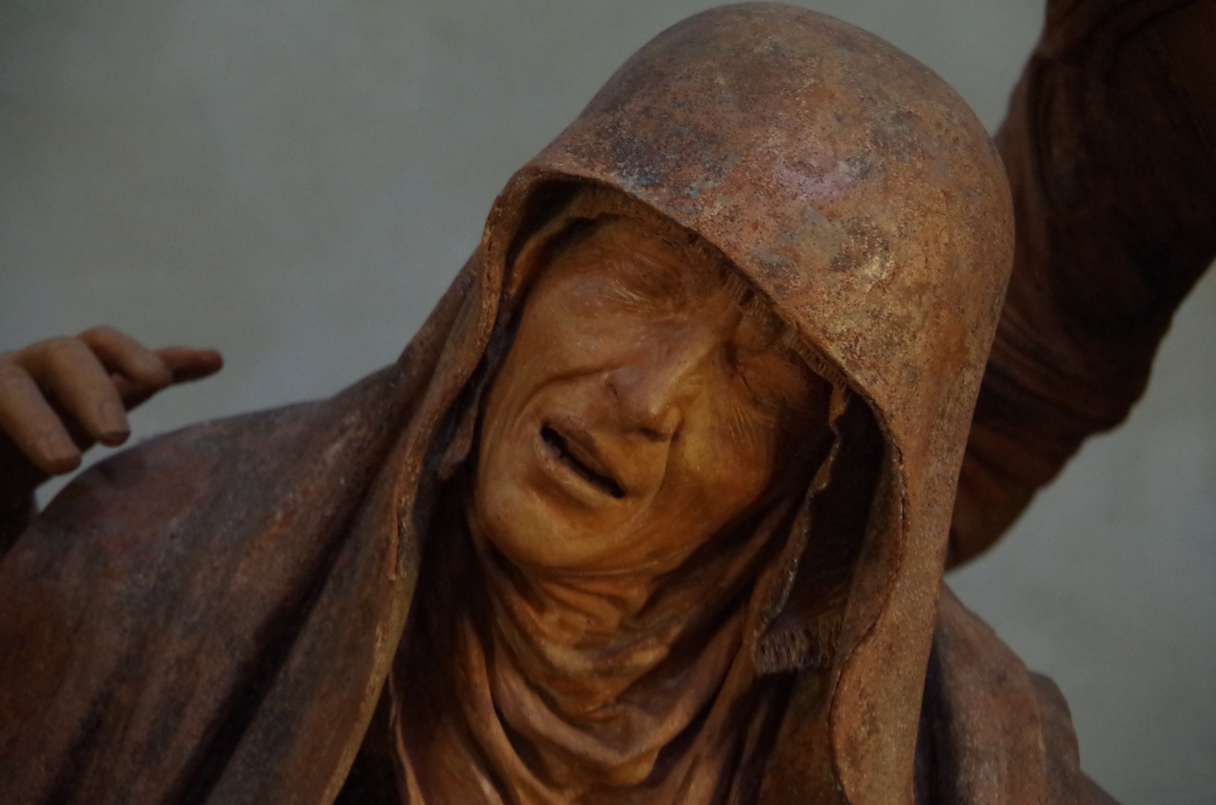 Compianto del Cristo morto, particolare