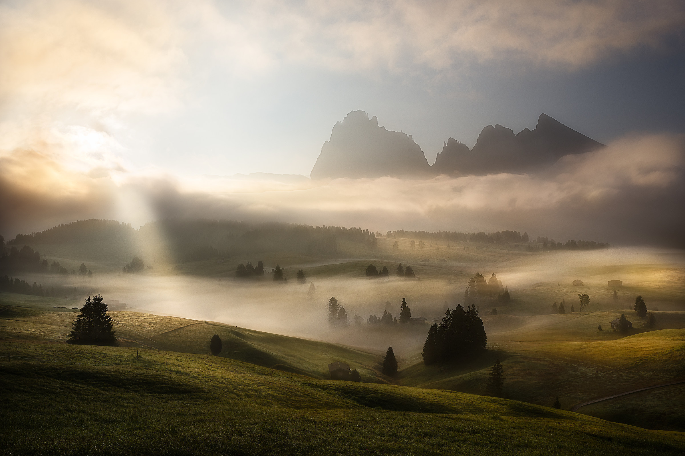 Magic valley sunrise