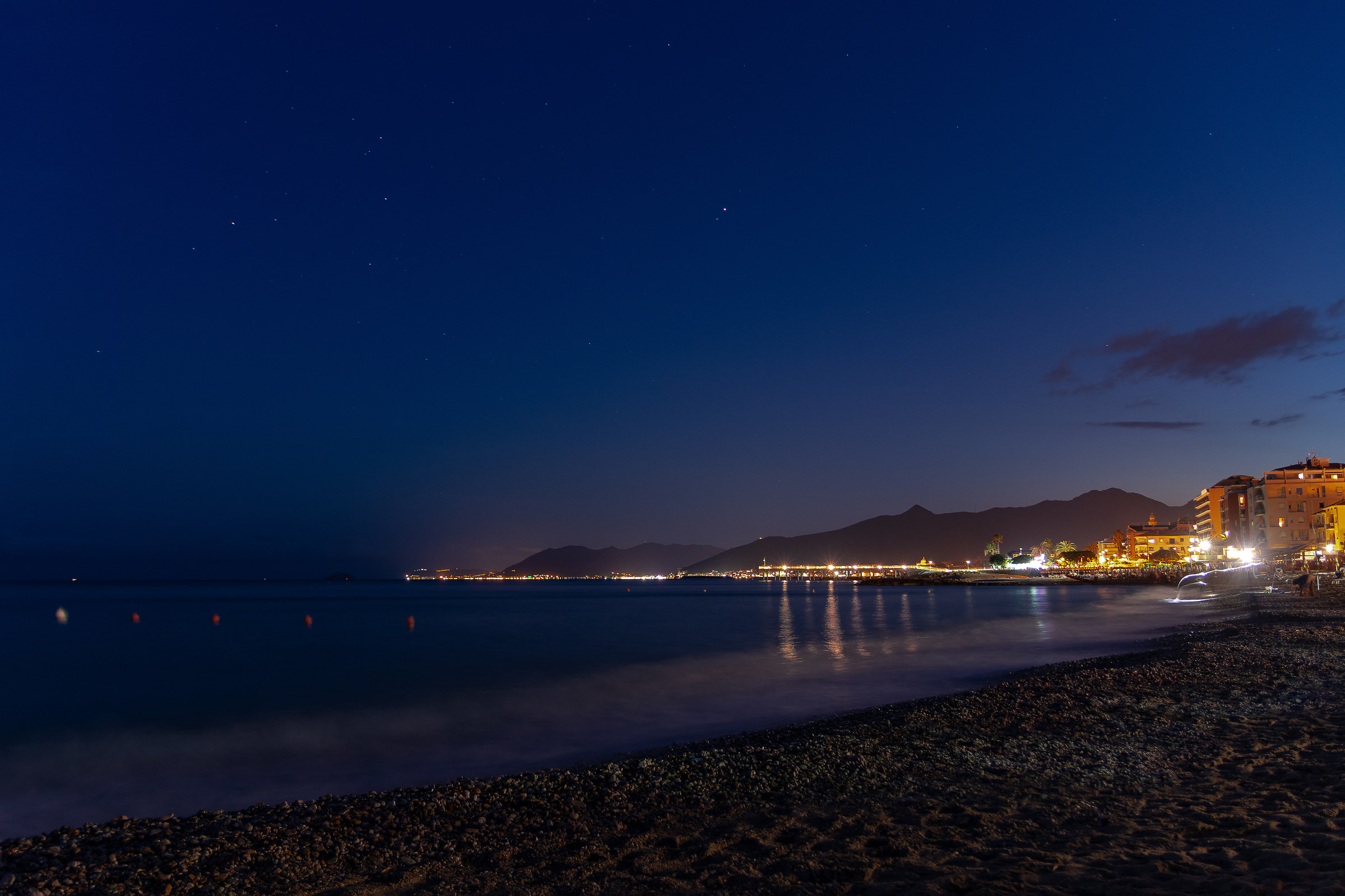 Evening in Pietra Ligure