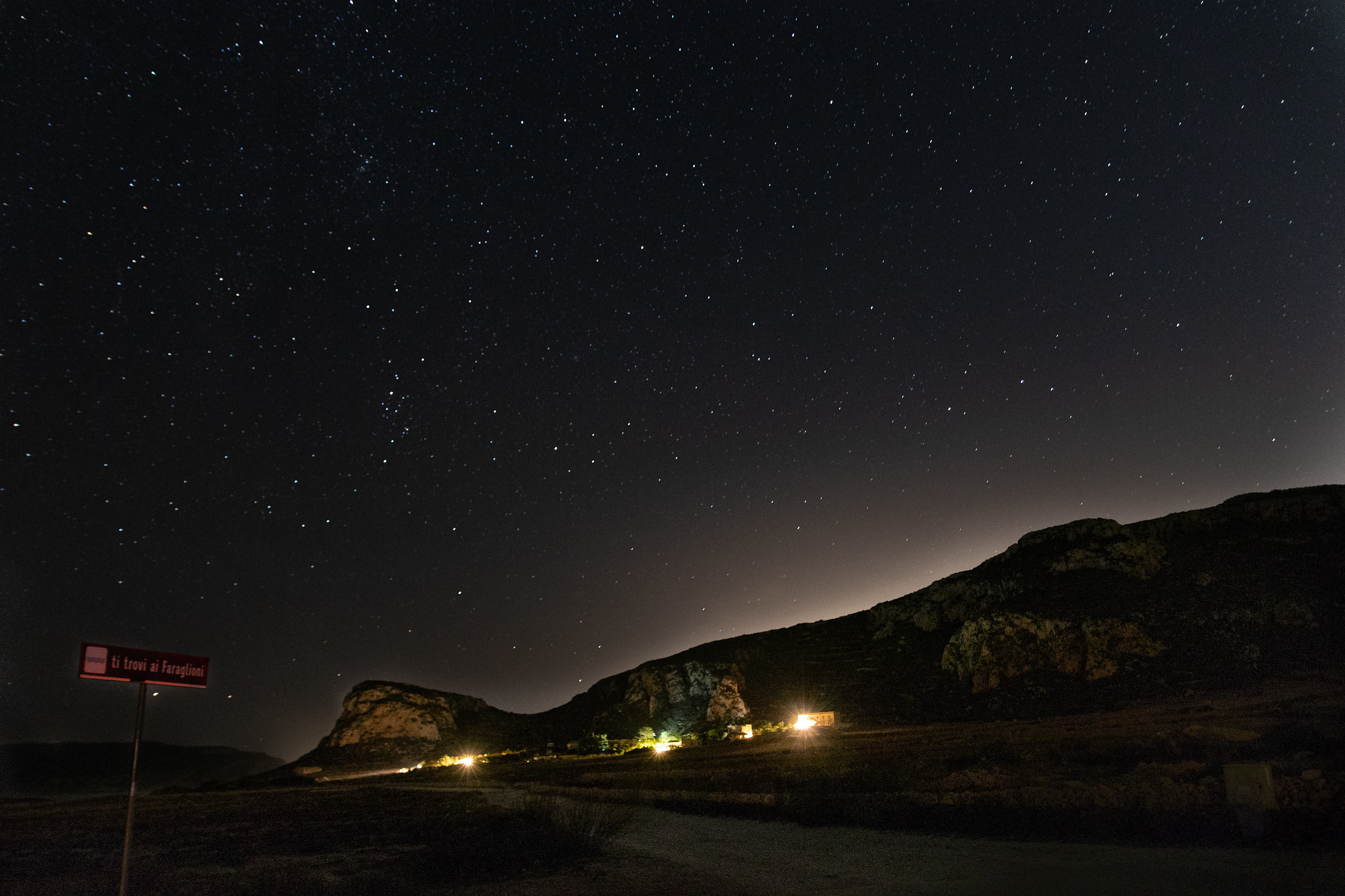 You are in the Faraglioni, Favignana