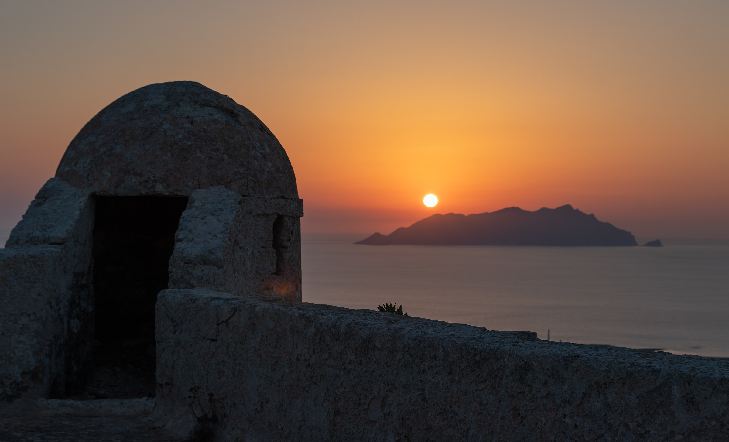 Sunset from the Castle