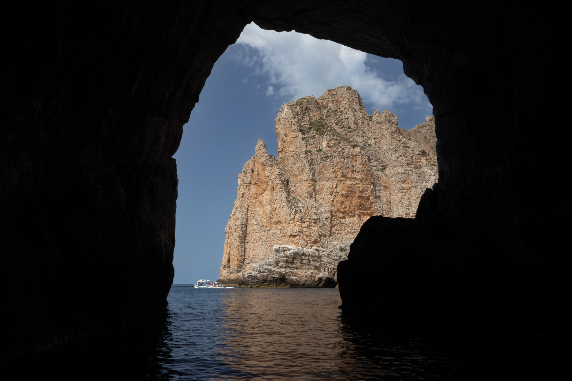 The most famous cave of Marettimo