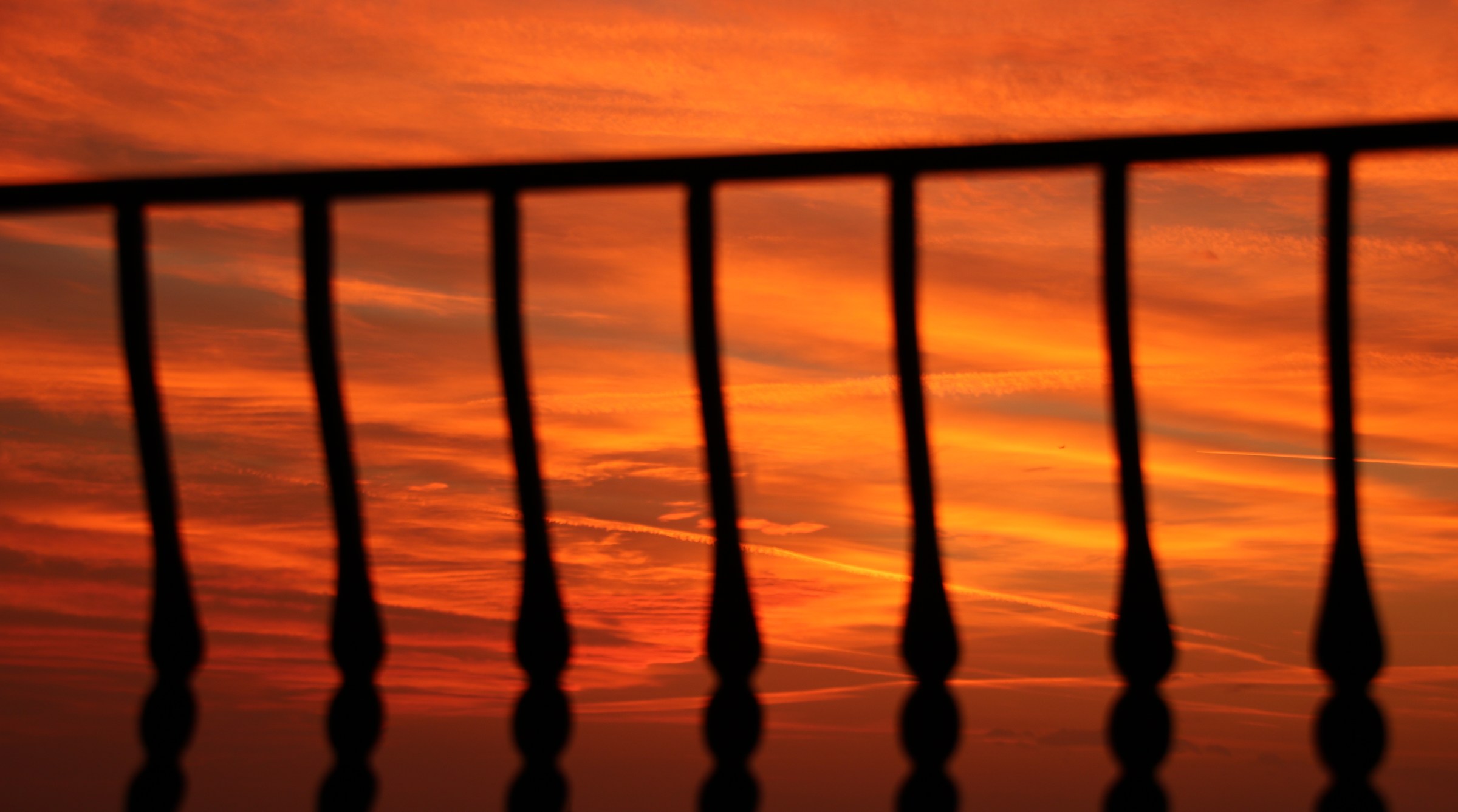 Red in the evening......