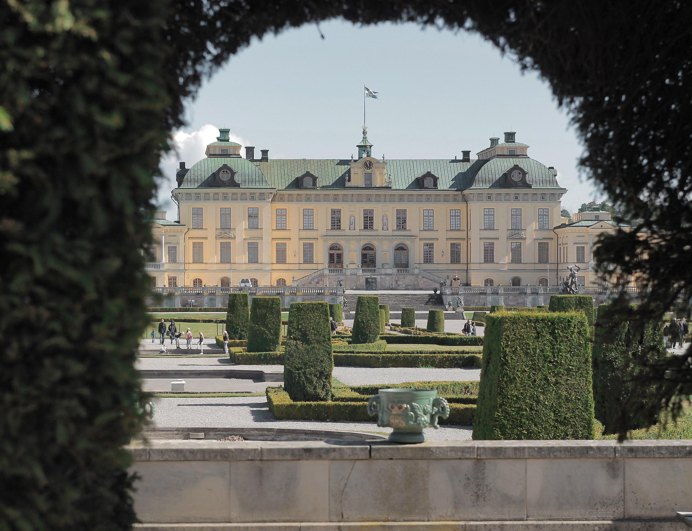 Scorcio del Palazzo di Drottningholm, Svezia