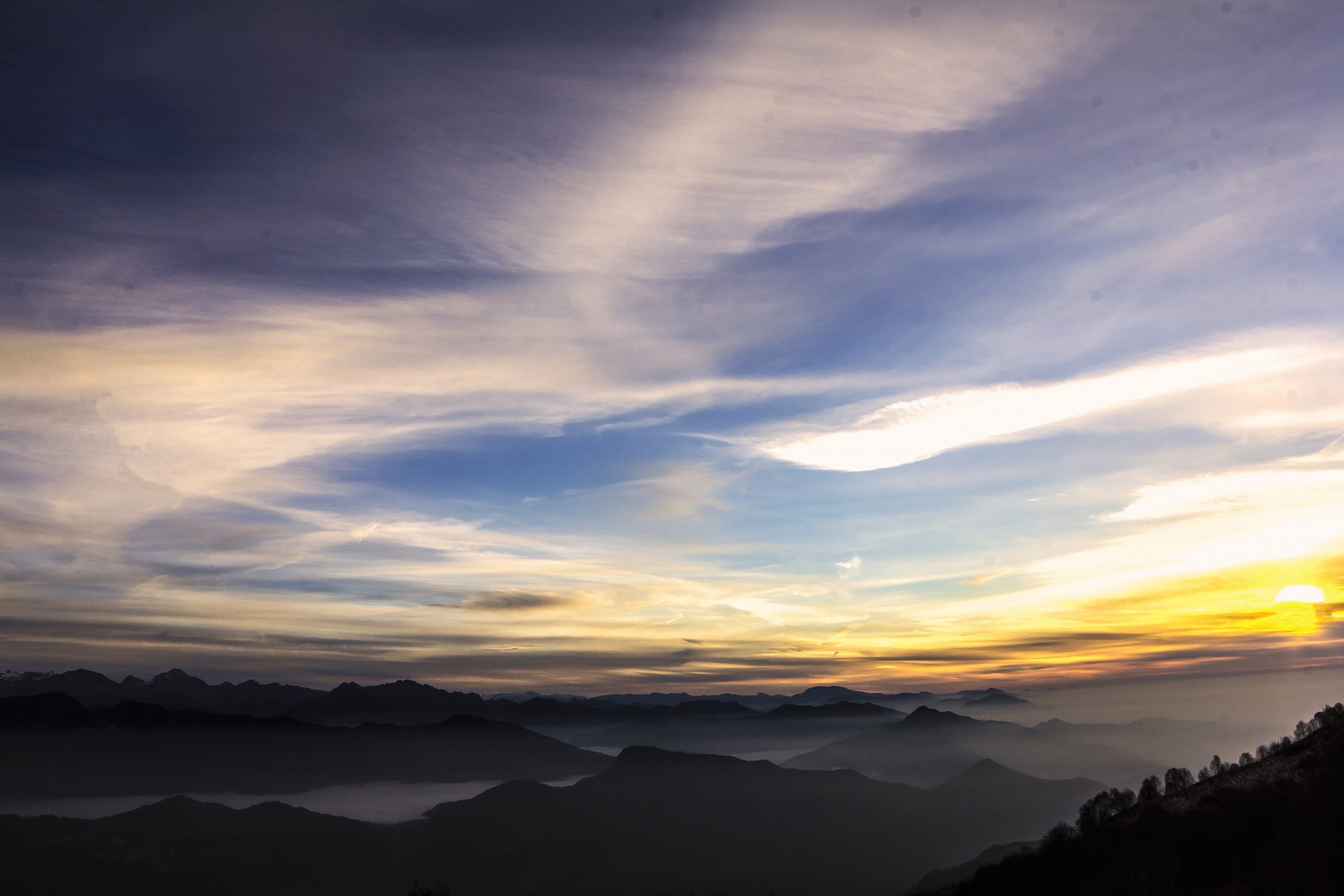 Valcava 1300 meters - the north / east