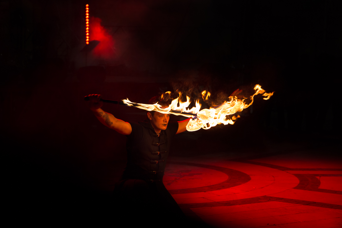 You don't play with fire!