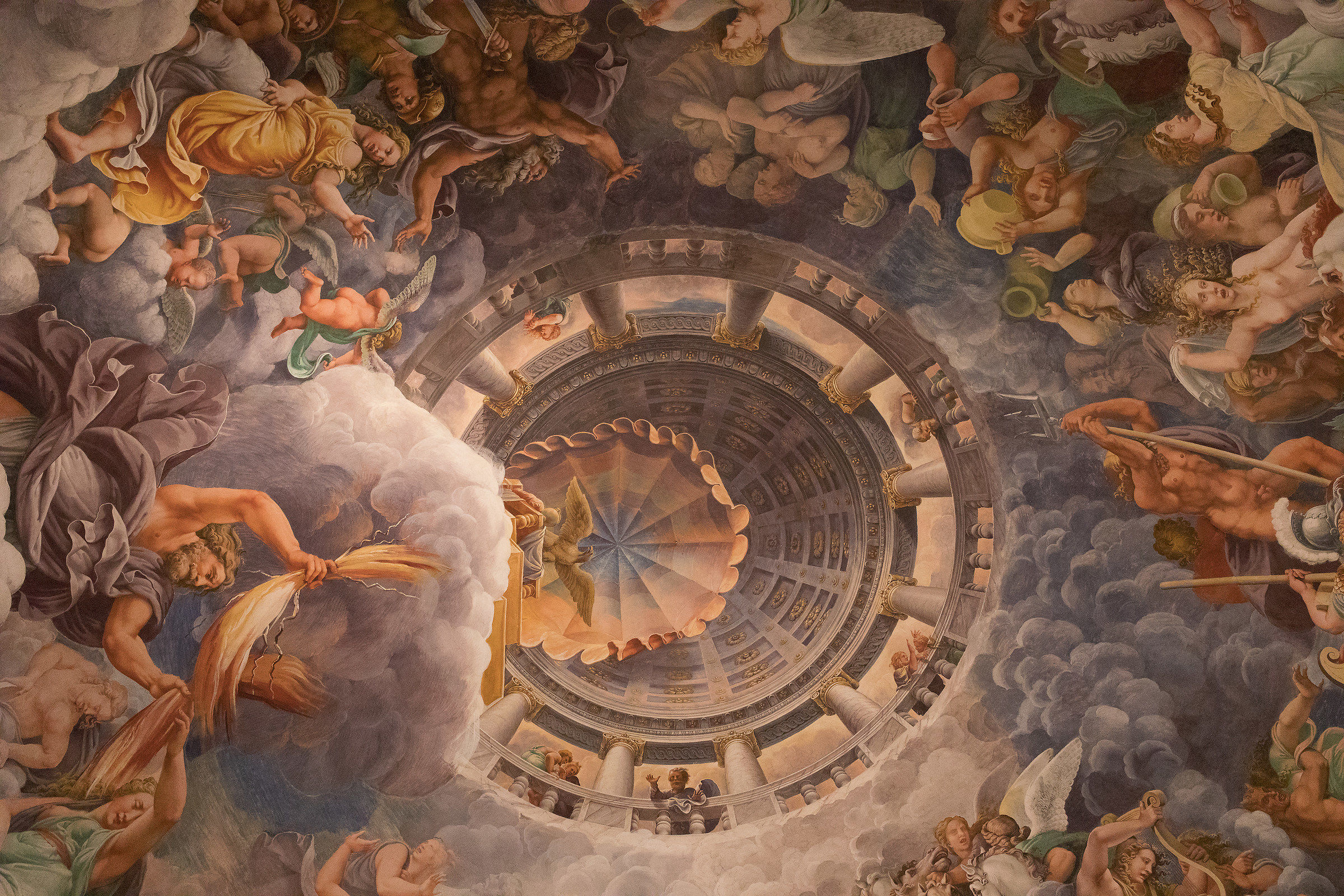 palazzo del te mantova   - interior -