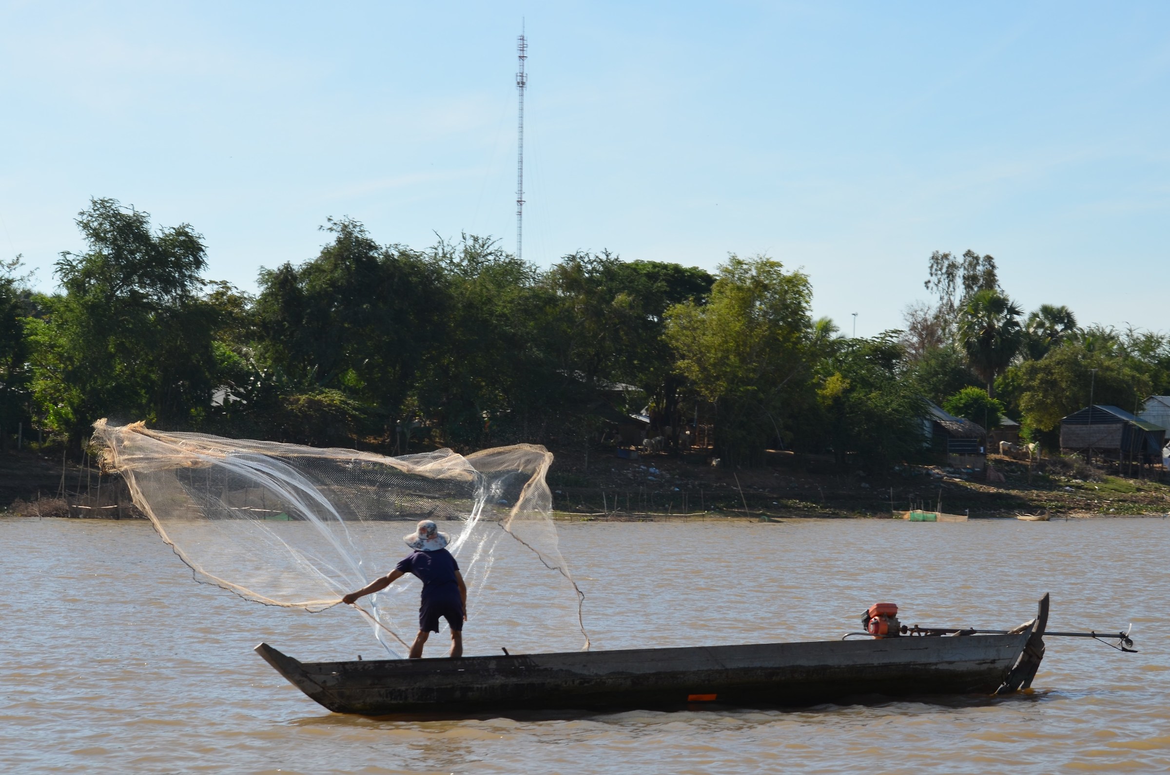 Pesca nel Mekong