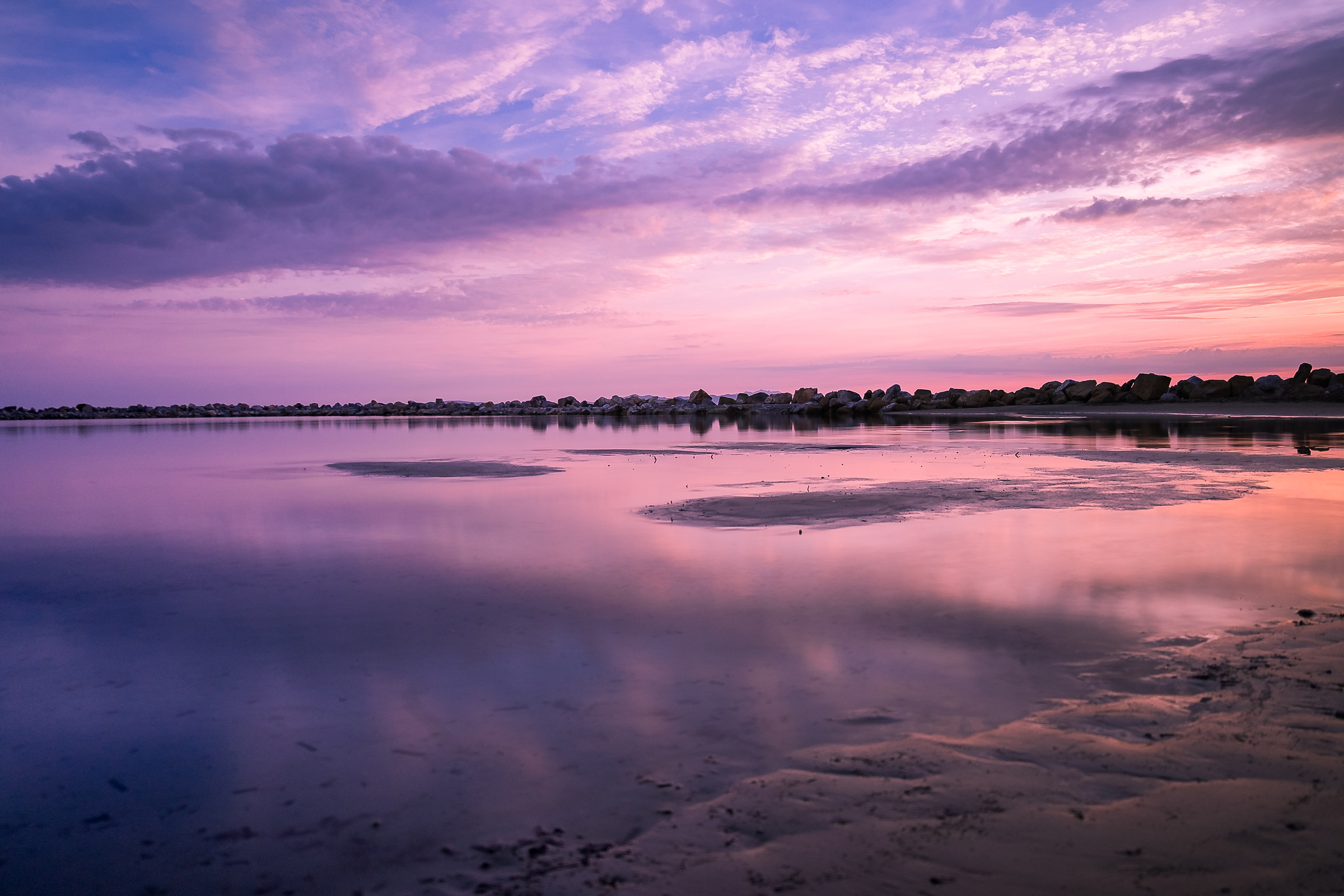 Tipico tramonto Follonichese