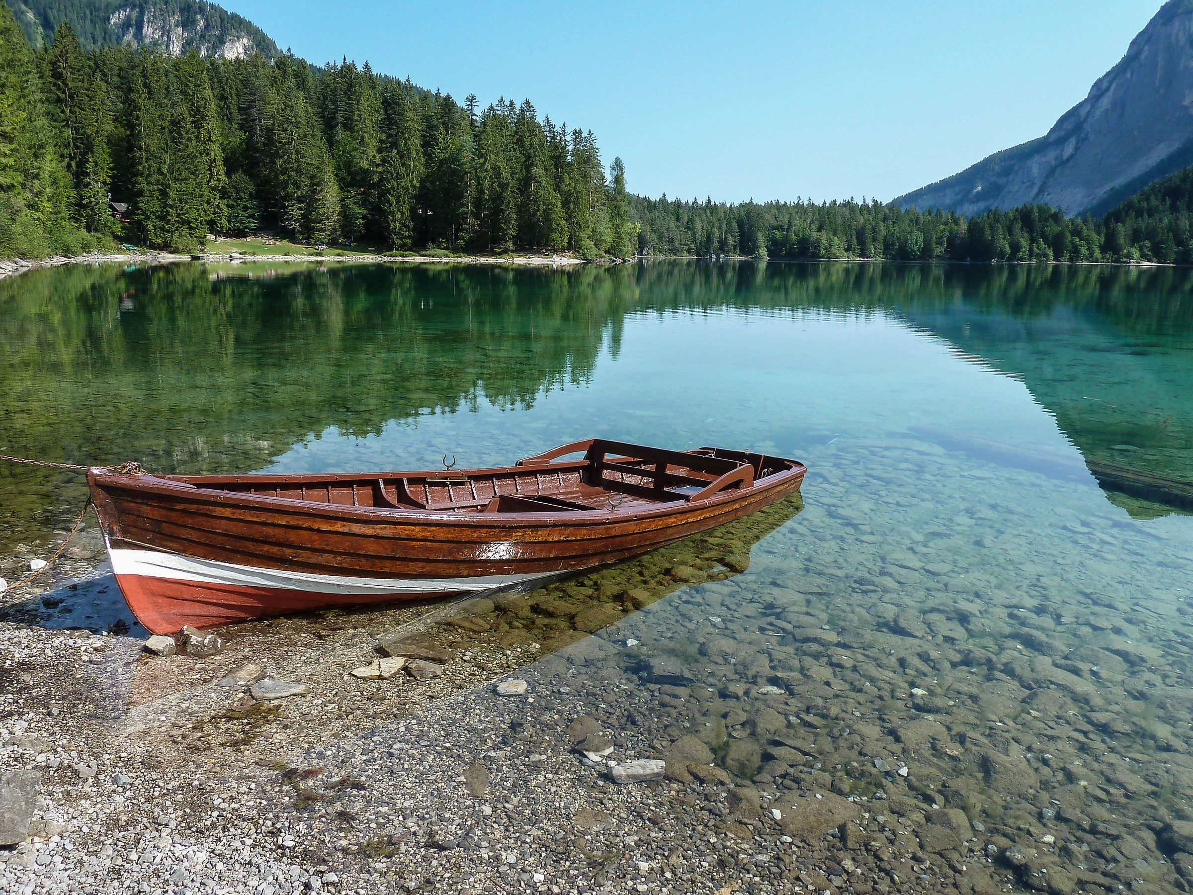 lago di tovel agosto 2018