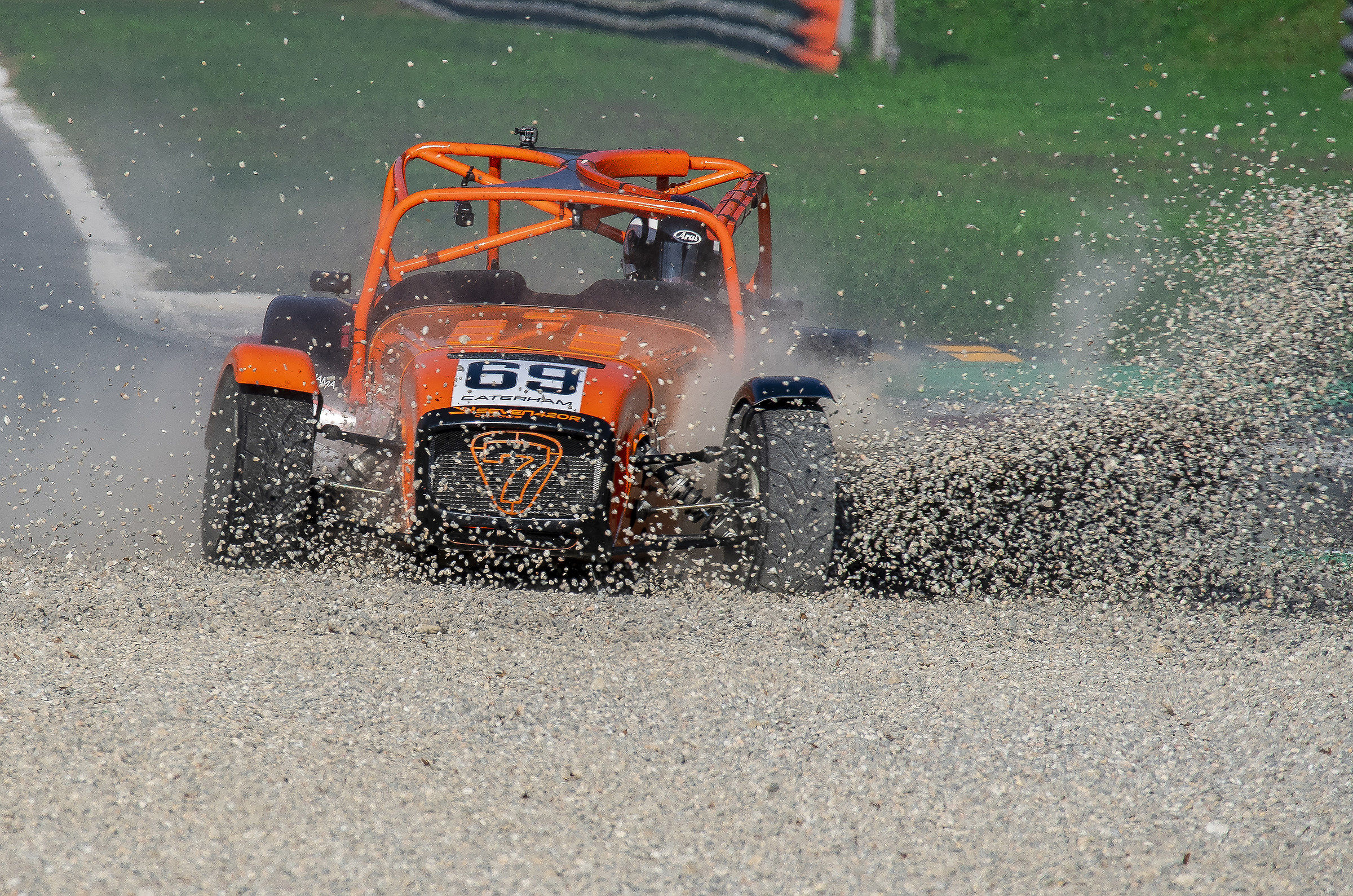 Catheram off-piste at Monza