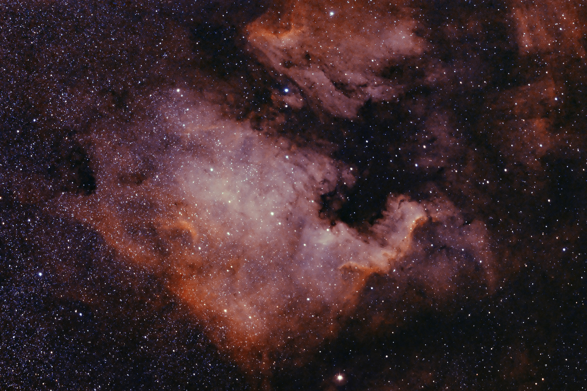 ngc7000 north america nebula  narrowband