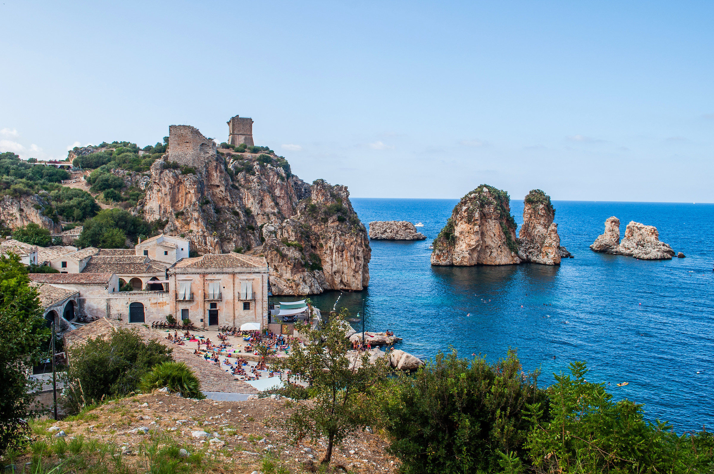 The stacks of Scopello