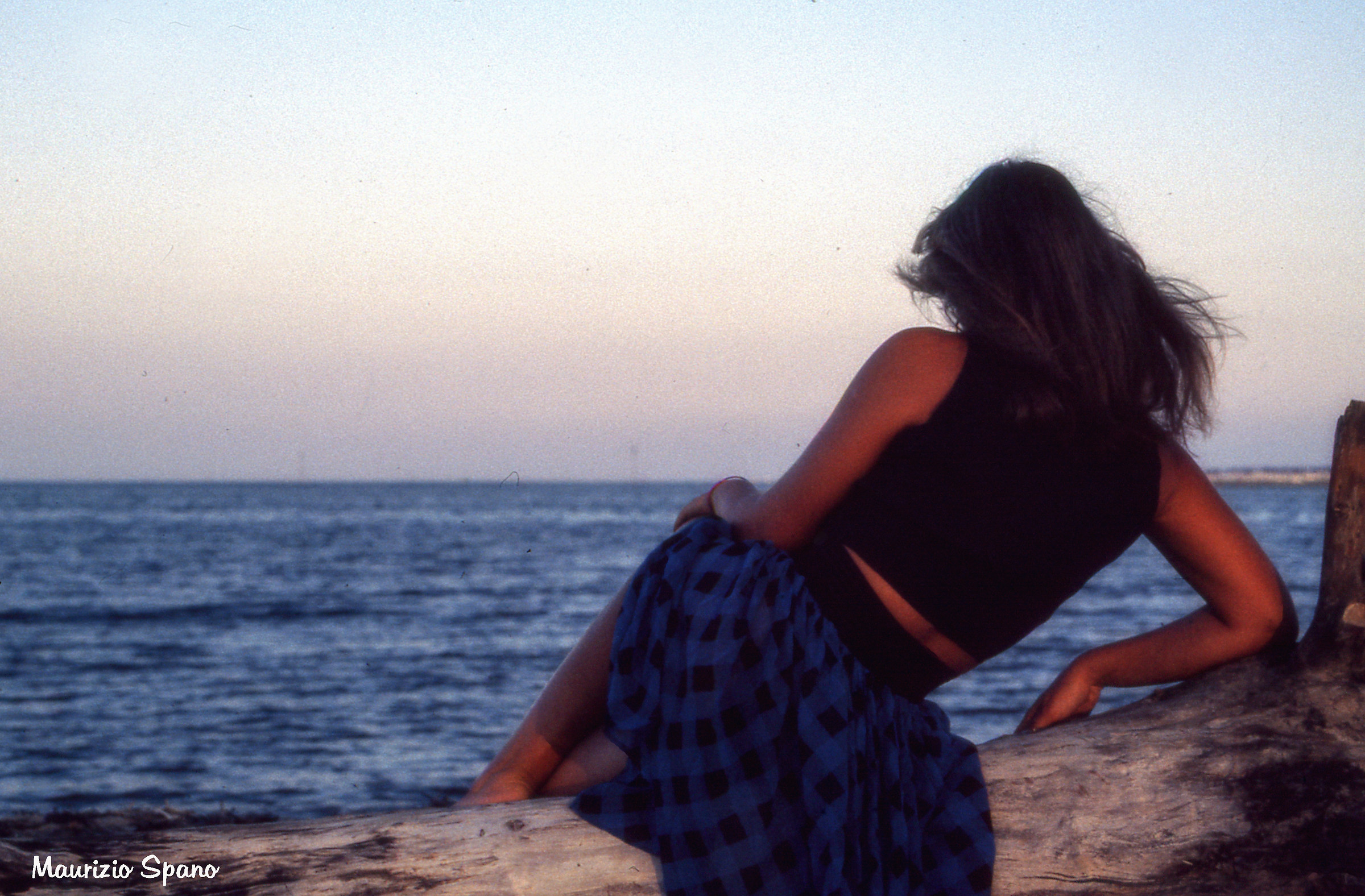 Non ci sono nuvole davanti al mare