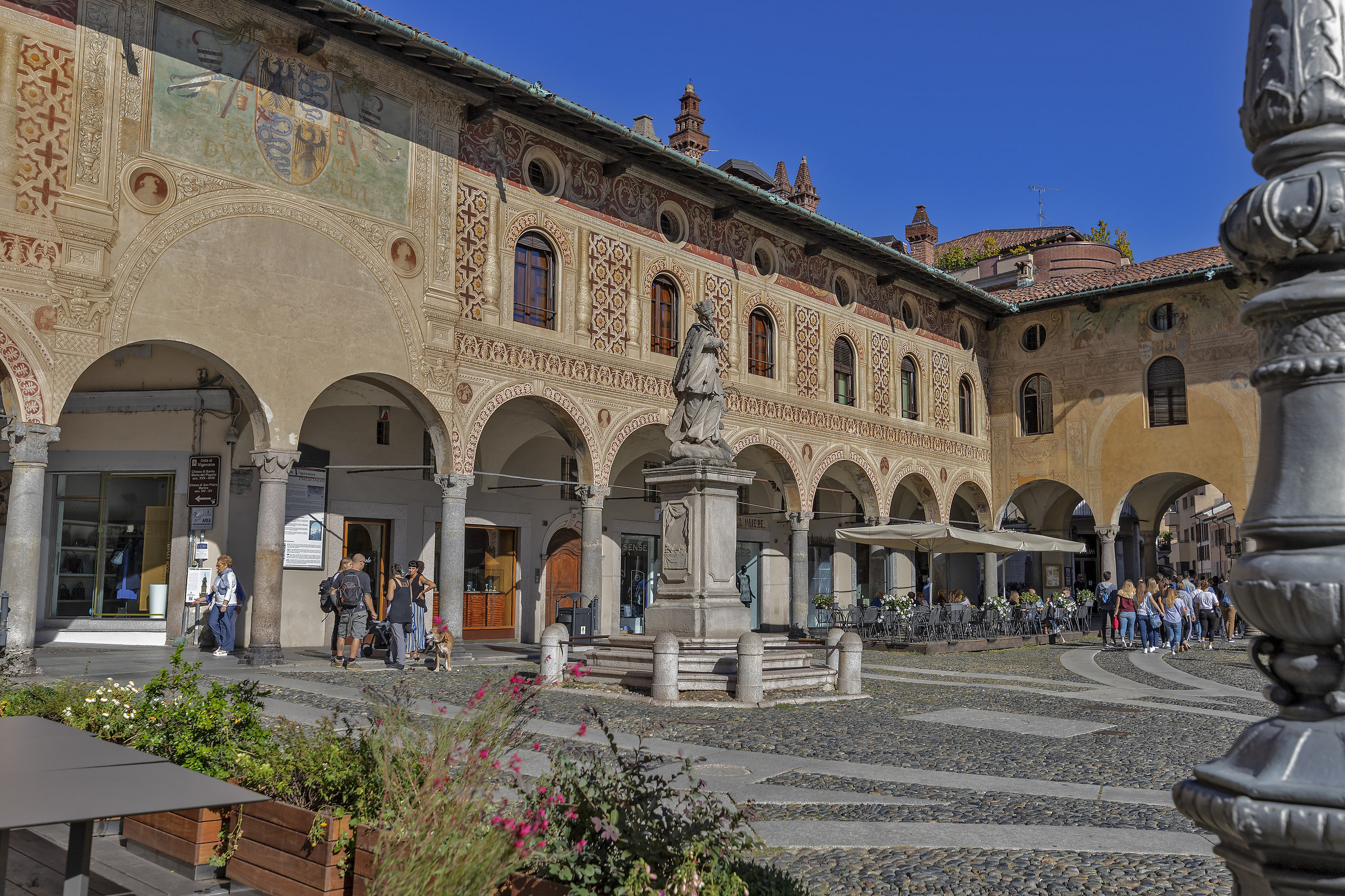 Gita scolastica in piazza Ducale