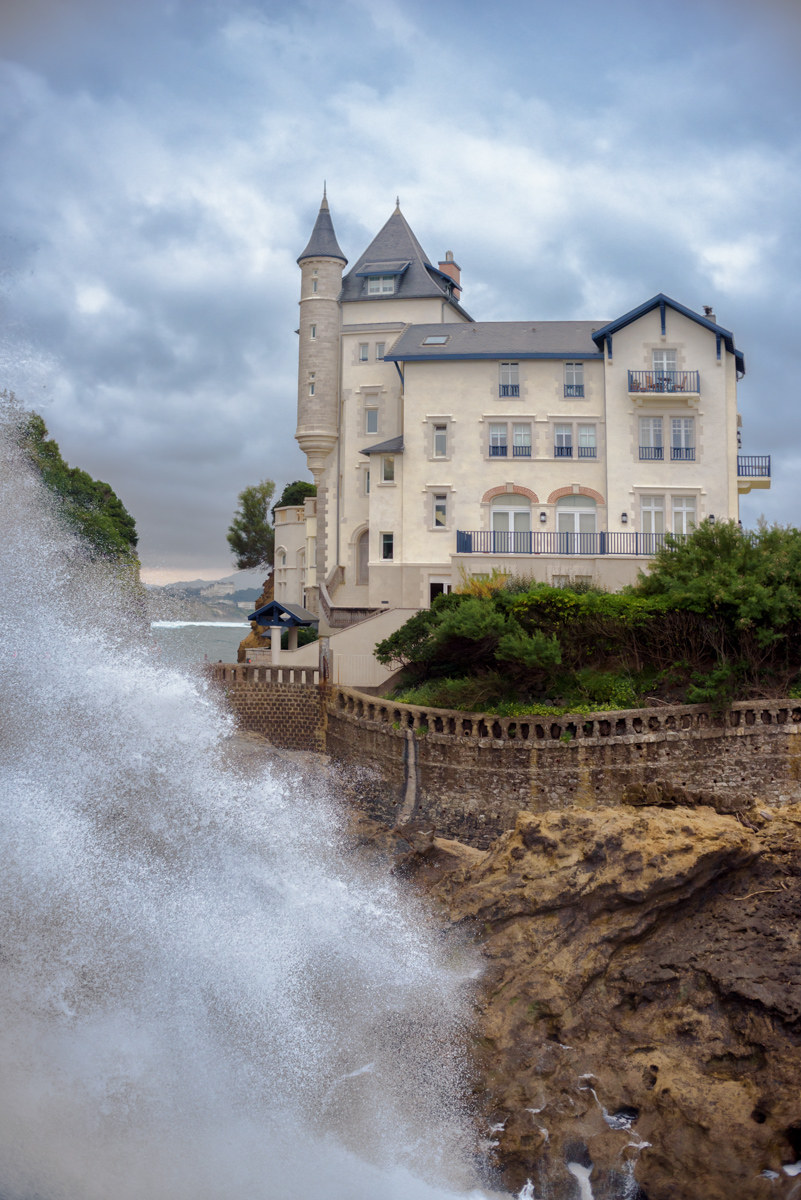Biarritz...lungo la costa!