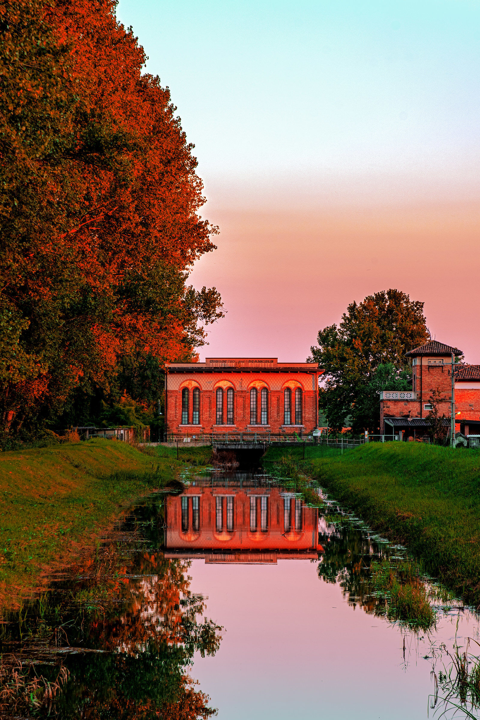 La luce del tramonto