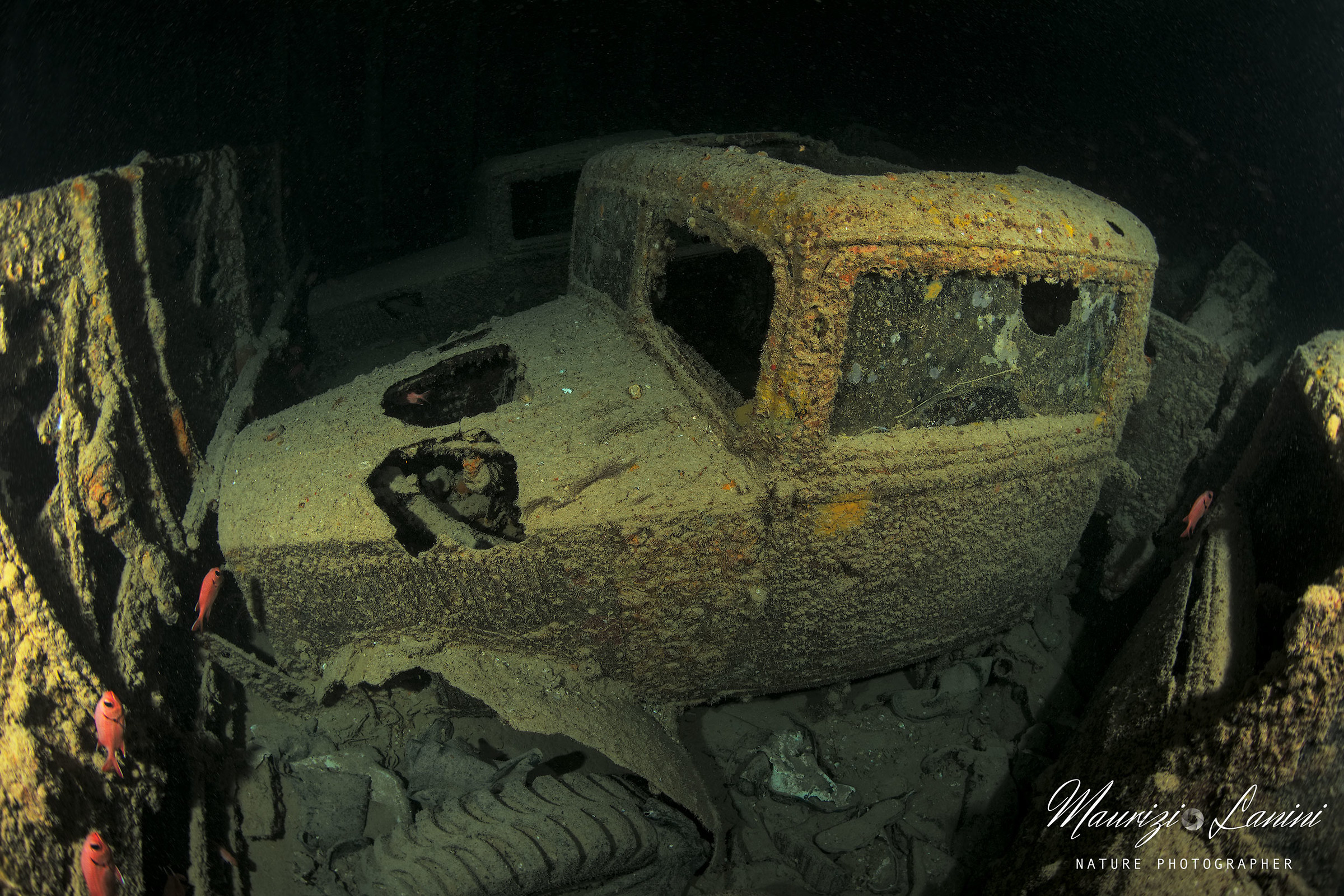 Le stive del relitto del Thistlegorm