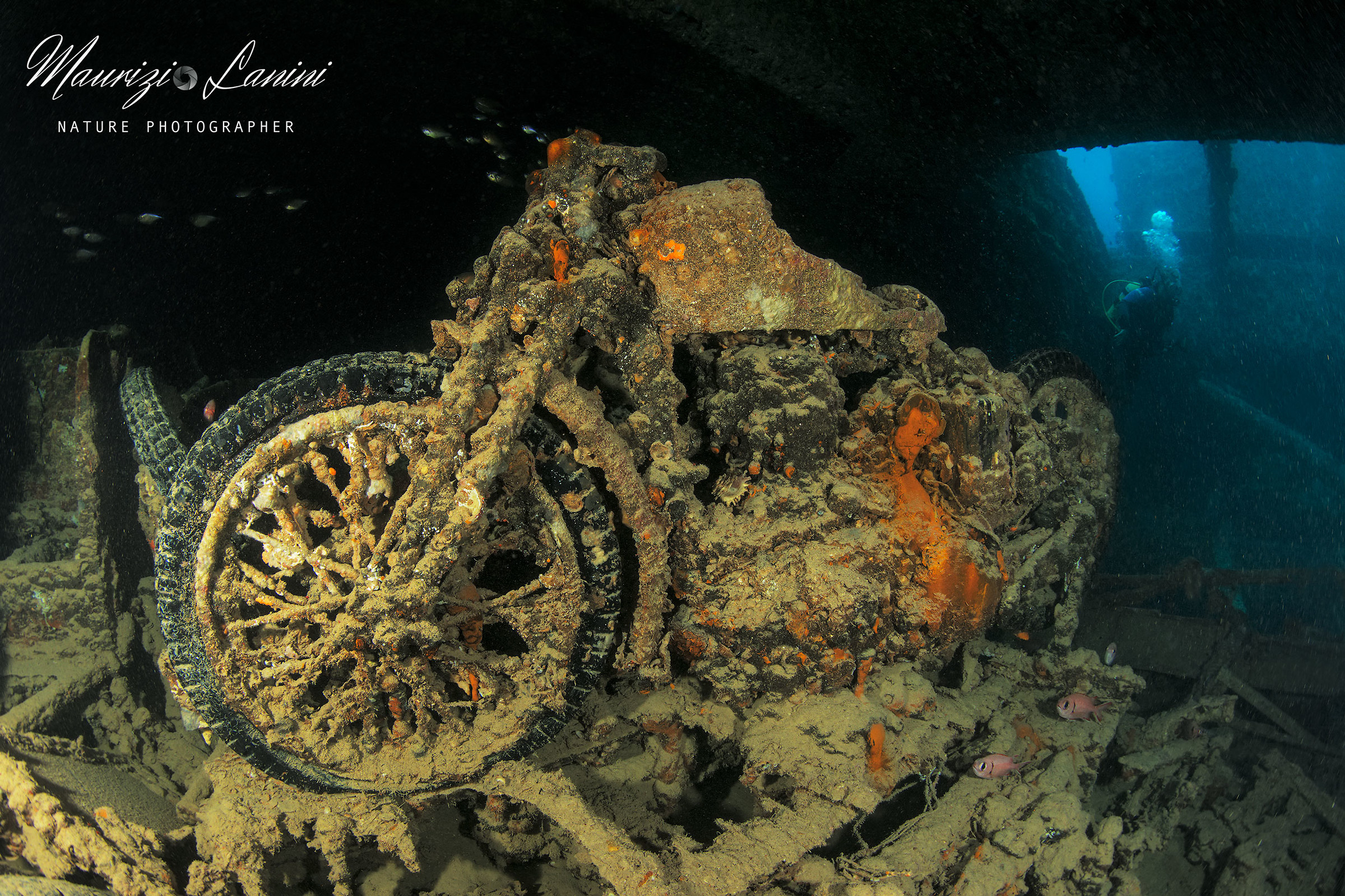 Le stive del relitto del Thistlegorm