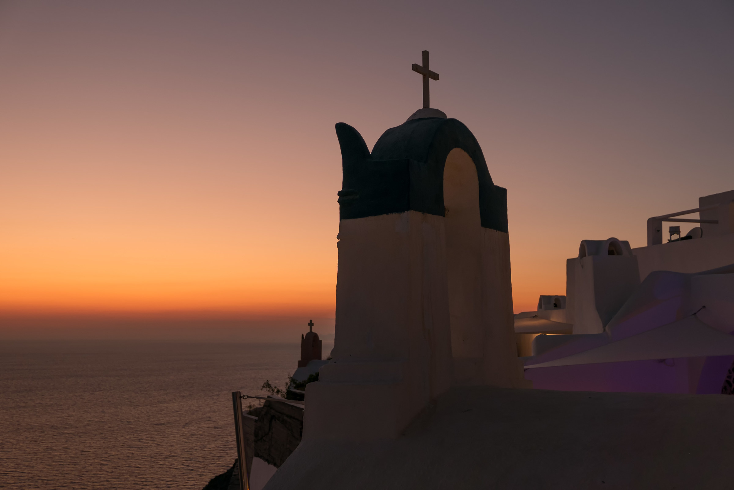 santorini - sunset in oia