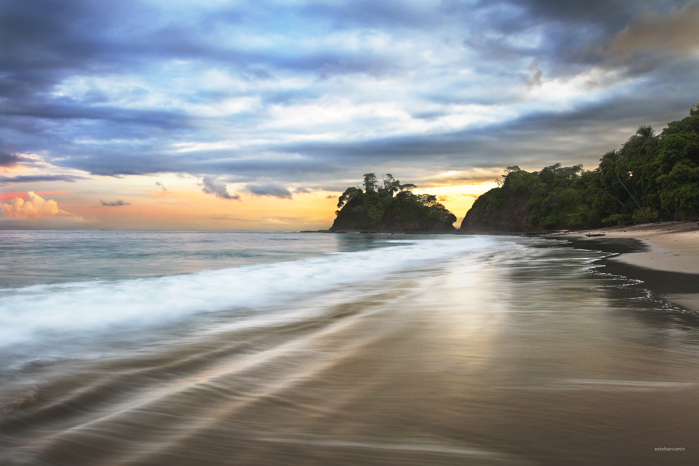 Playa Blanca at sunrise