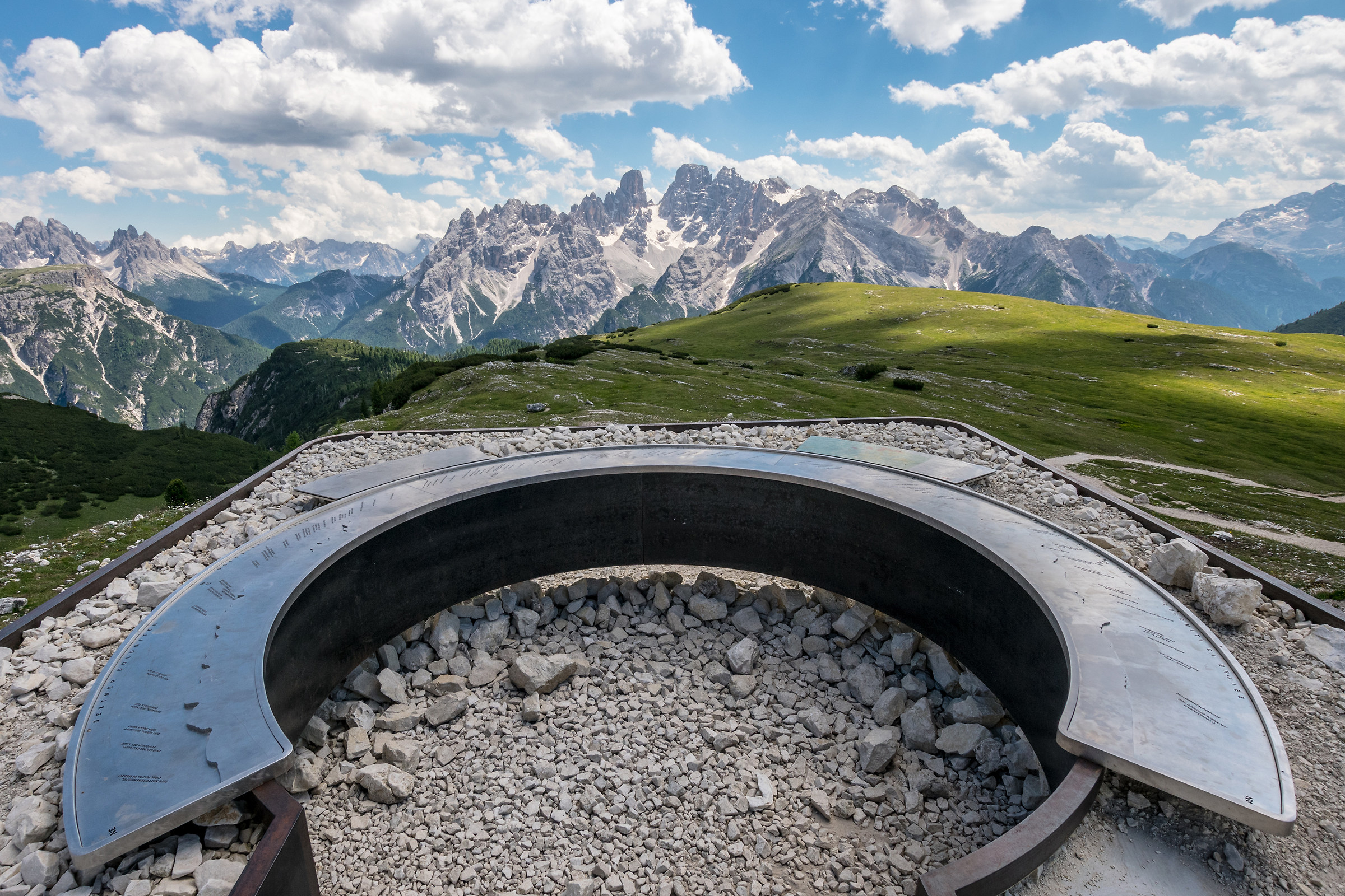 Uno sguardo sulle Dolomiti!
