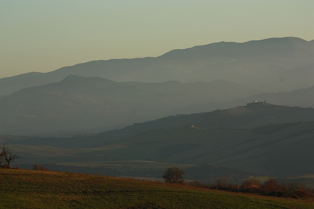 The calm of the sunset