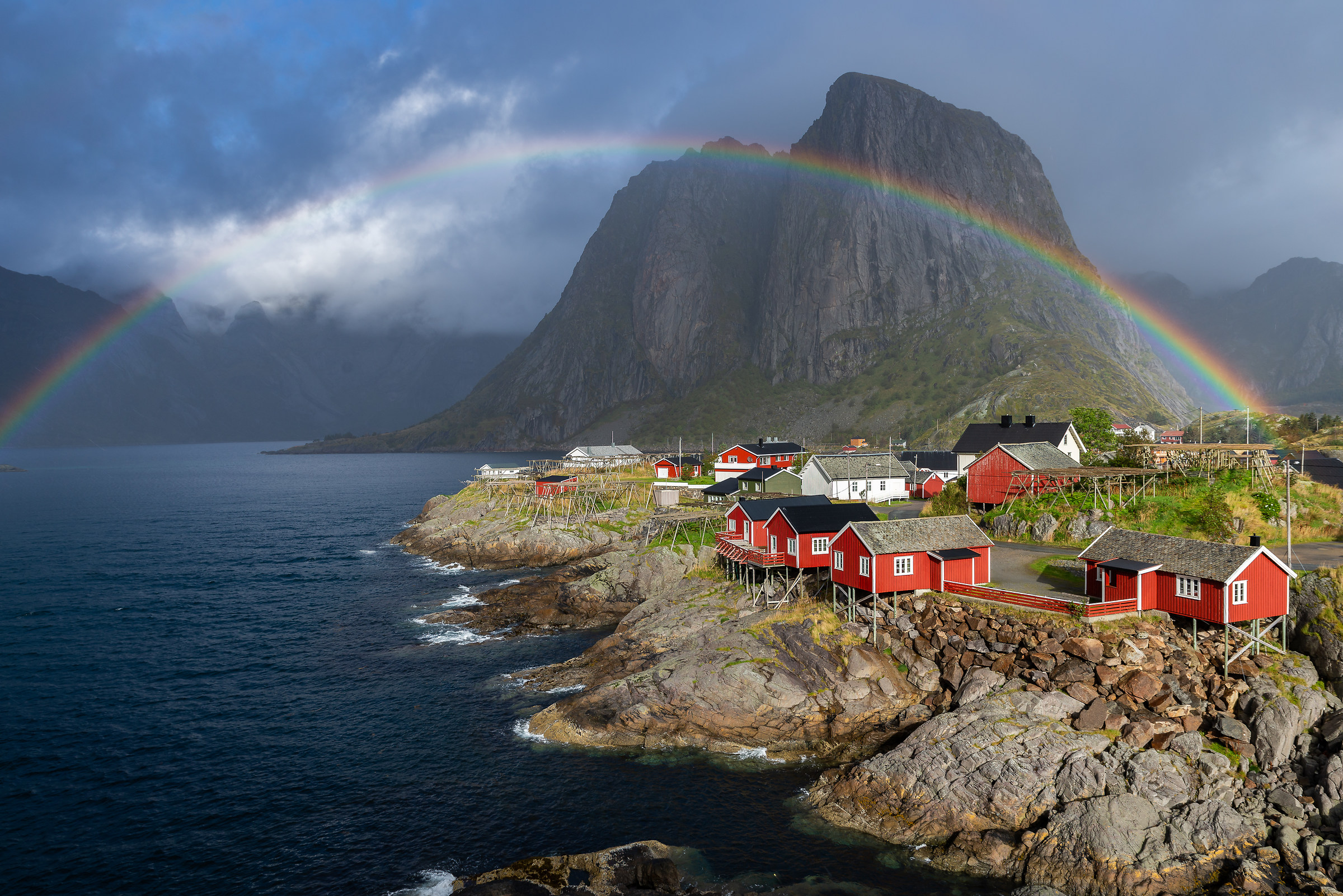 Rainbow over Hamnøy