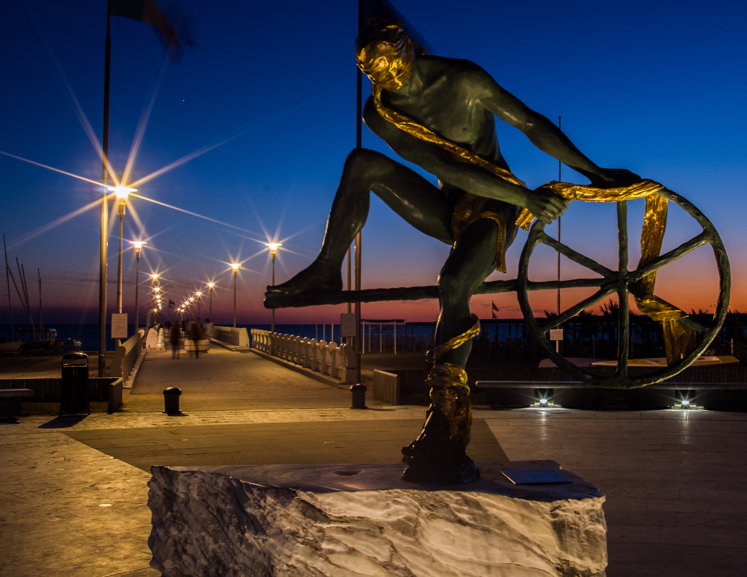 fdm statua pirata pontile