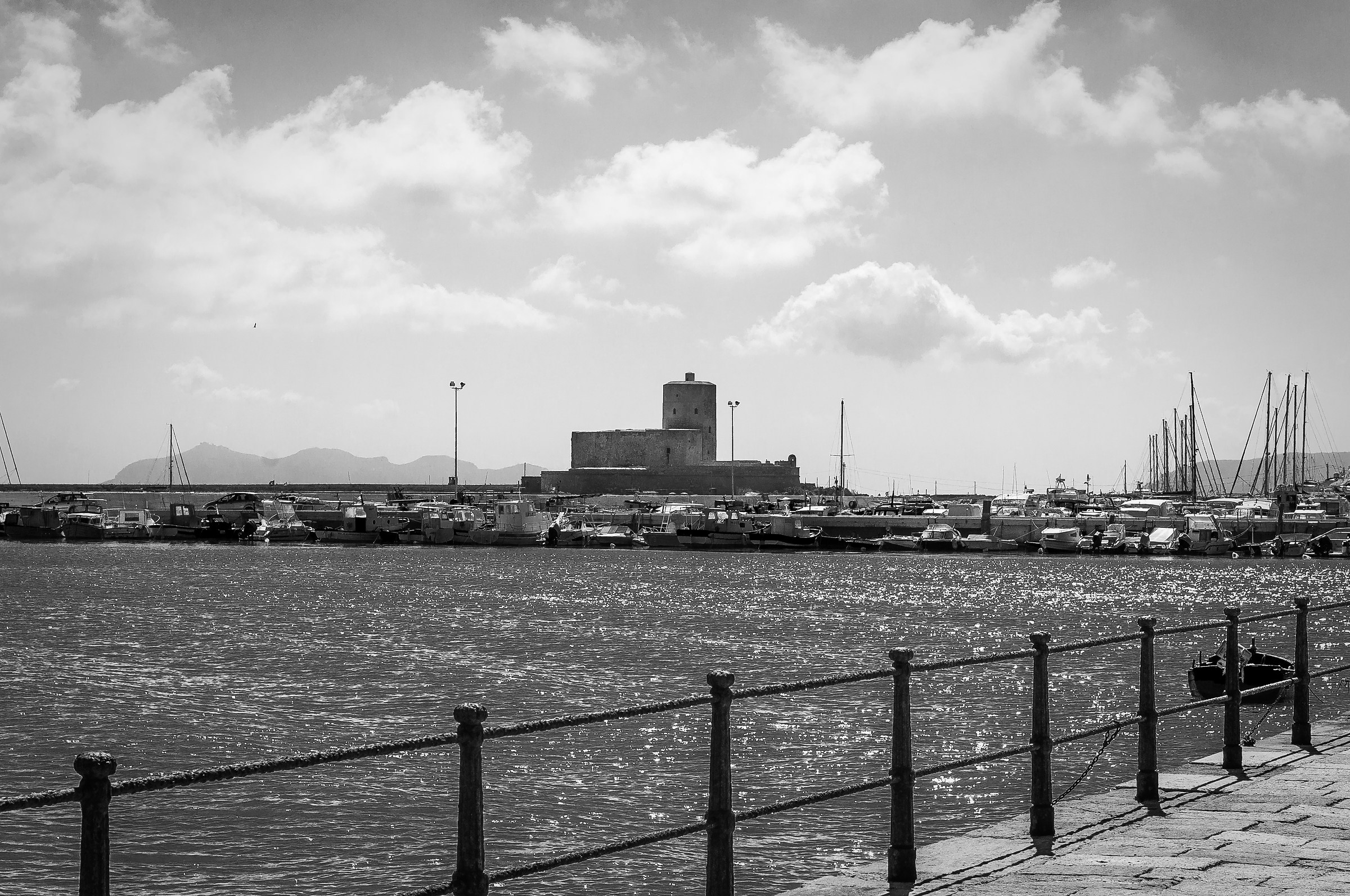 Black and white drills