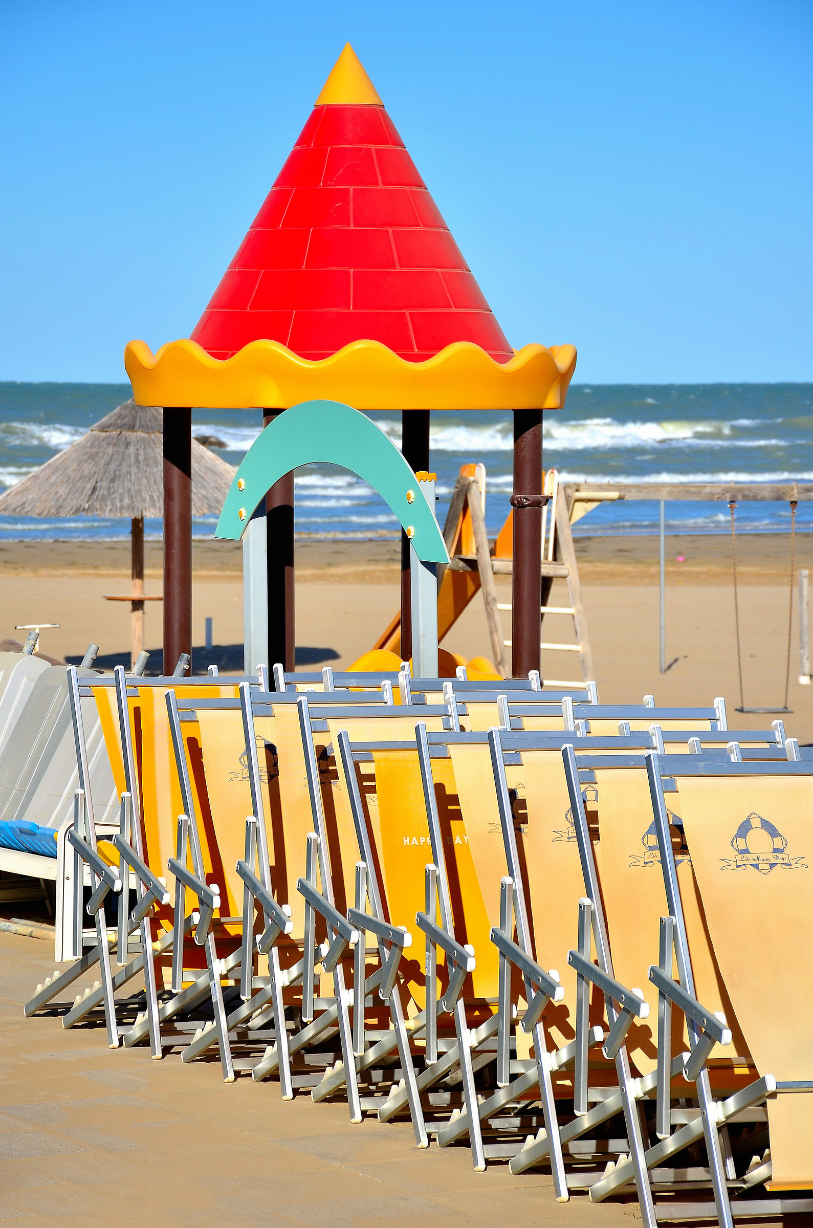 The March of the deckchairs