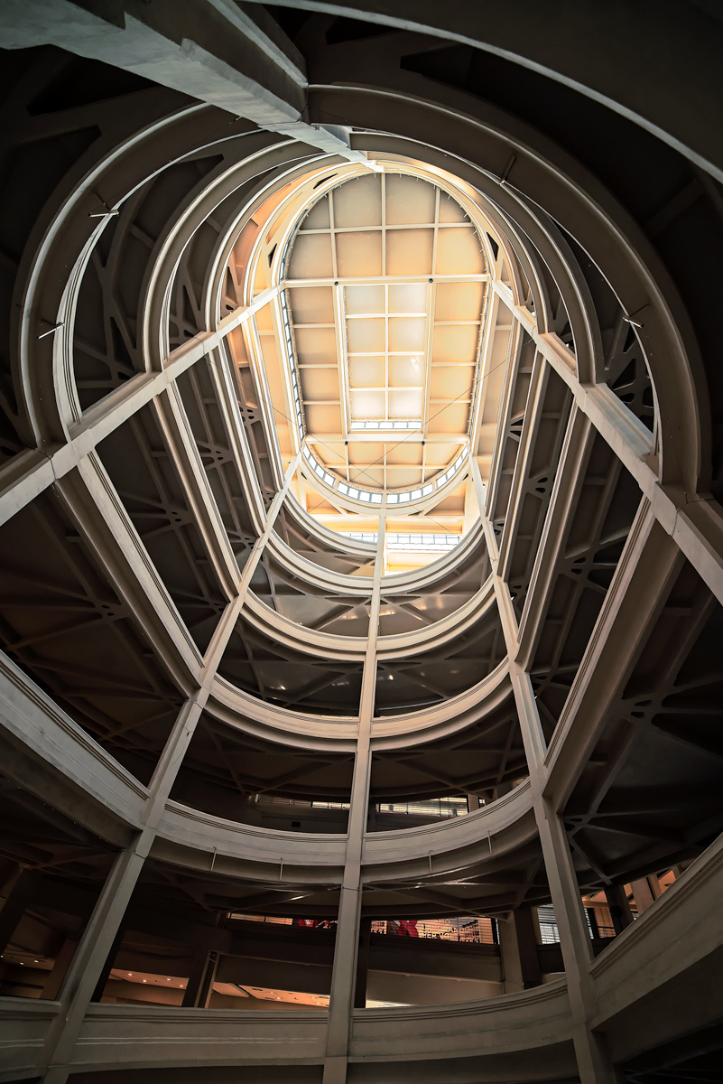 The helicoidal ramp of the Lingotto