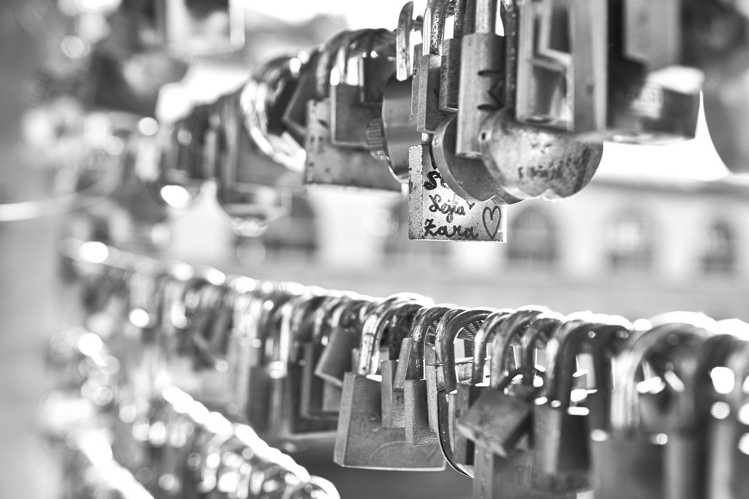 Lucchetti sul ljubljanica