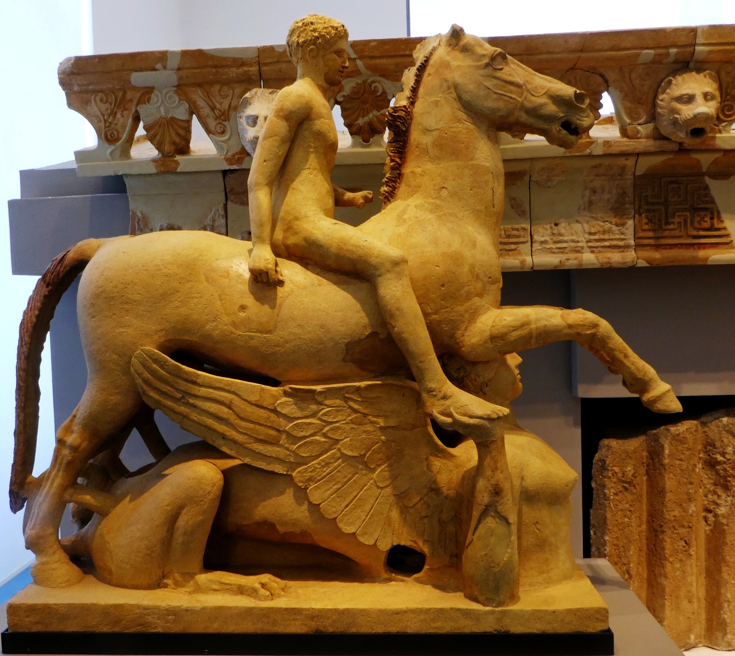 Museo di Reggio.Dioscuri.non solo bronzi di Riace