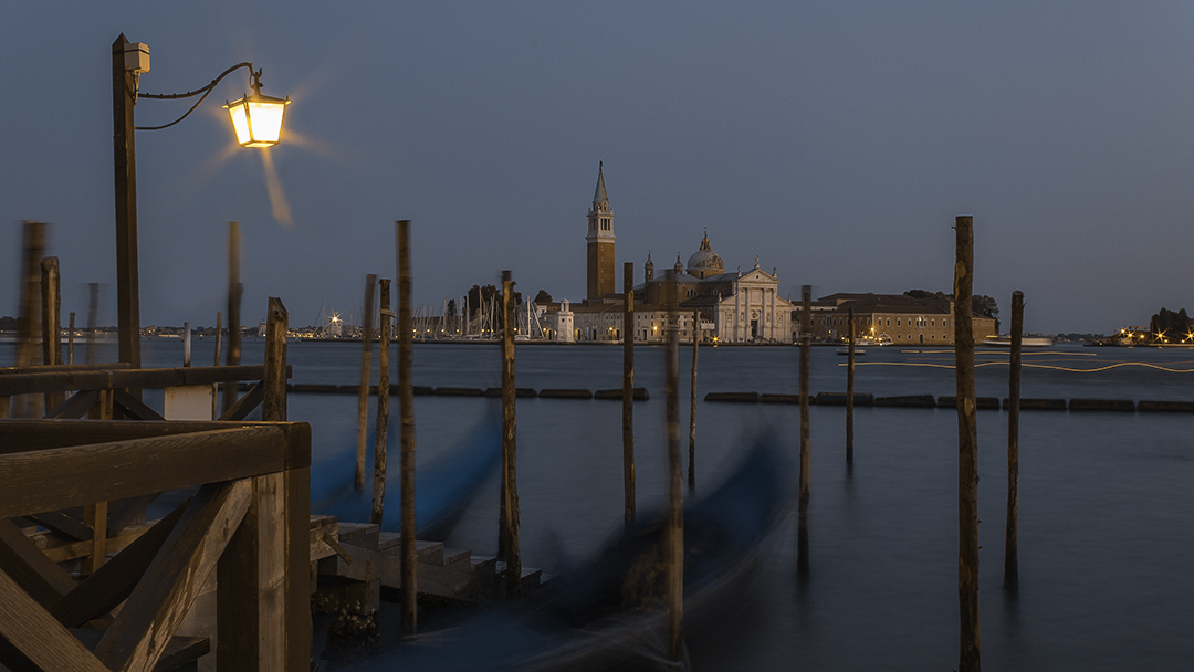 sunset in Venice