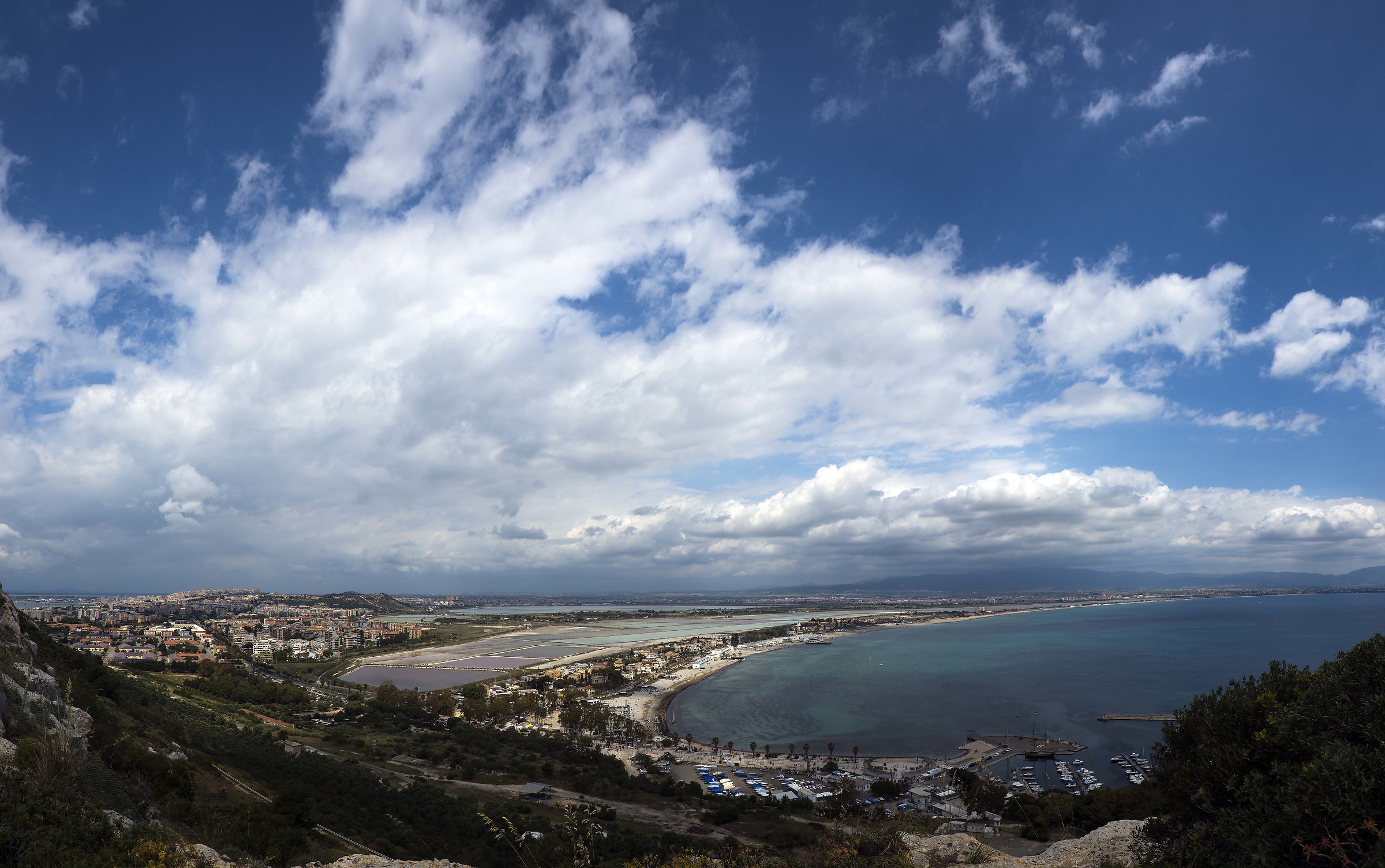 Sella del Diavolo - Panoramica della citta'