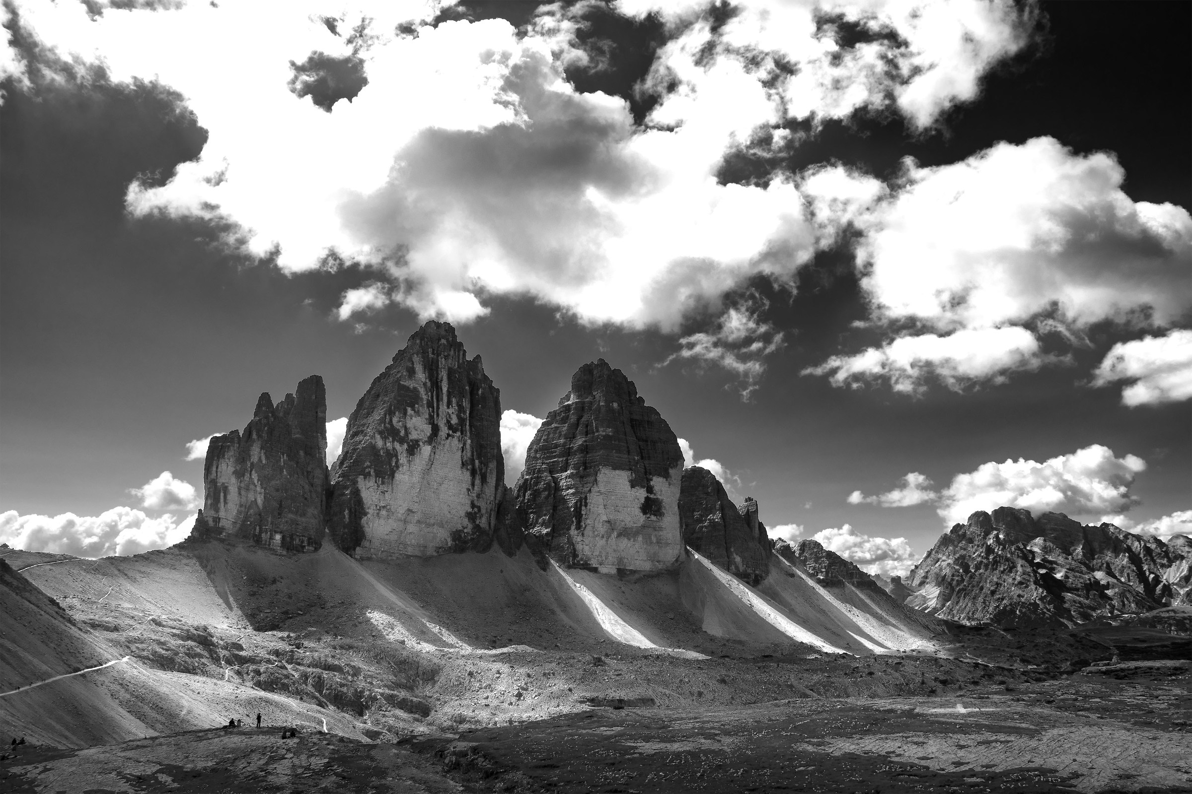 The three peaks of Lavaredo