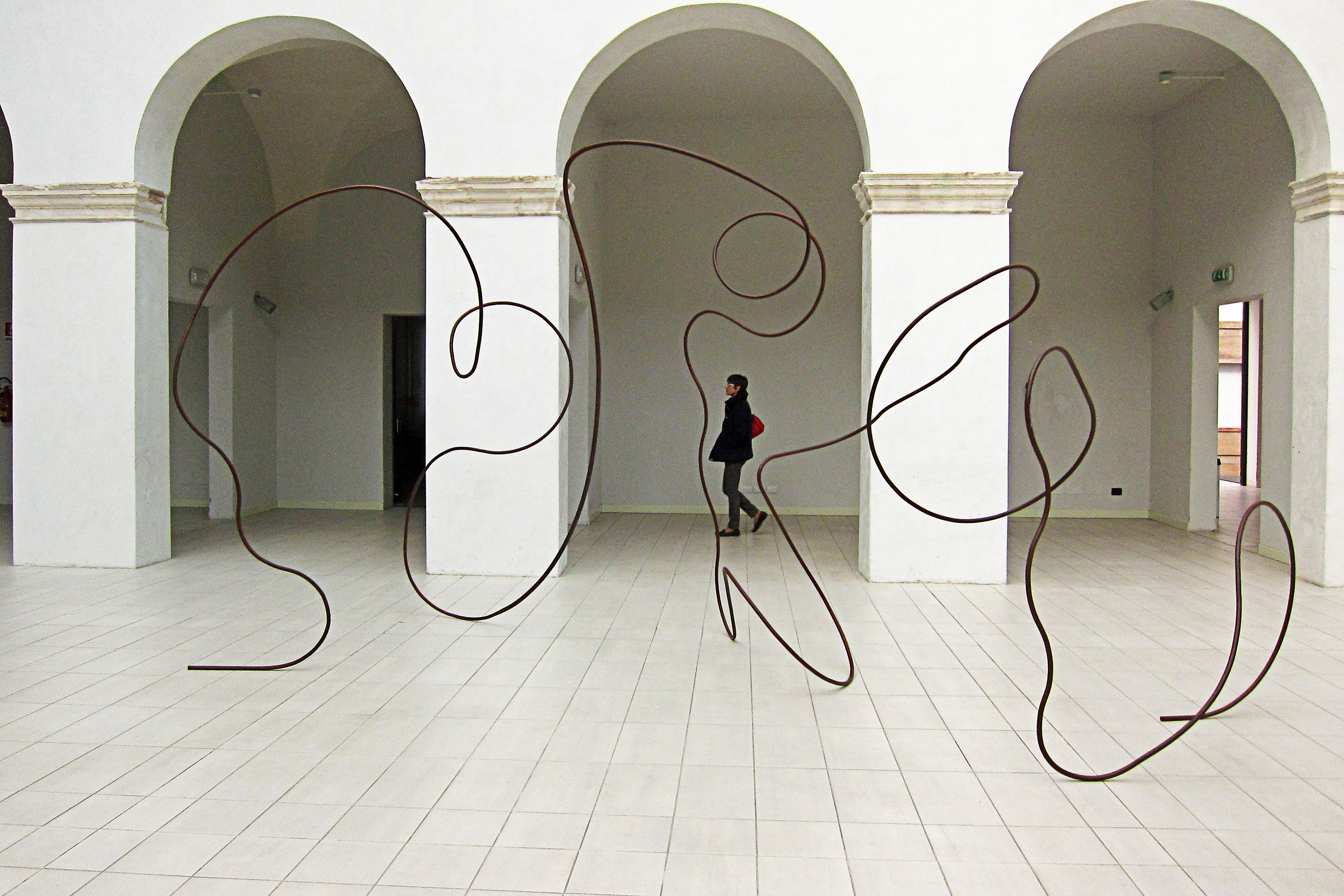 The wife and modern art